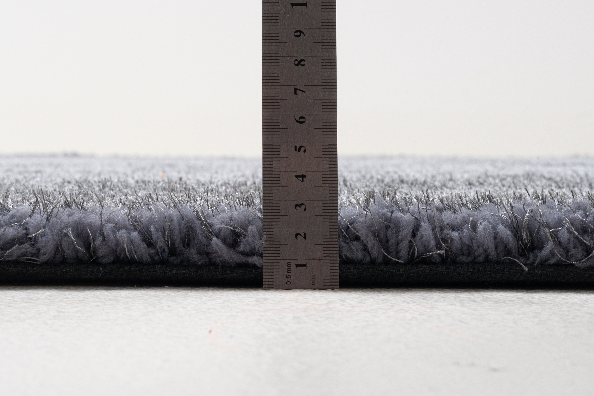 TOM TAILOR HOME Hochflor-Teppich »Soft«, rechteckig, 35 mm Höhe, handgetuftet, Uni-Farben, super weich und flauschig