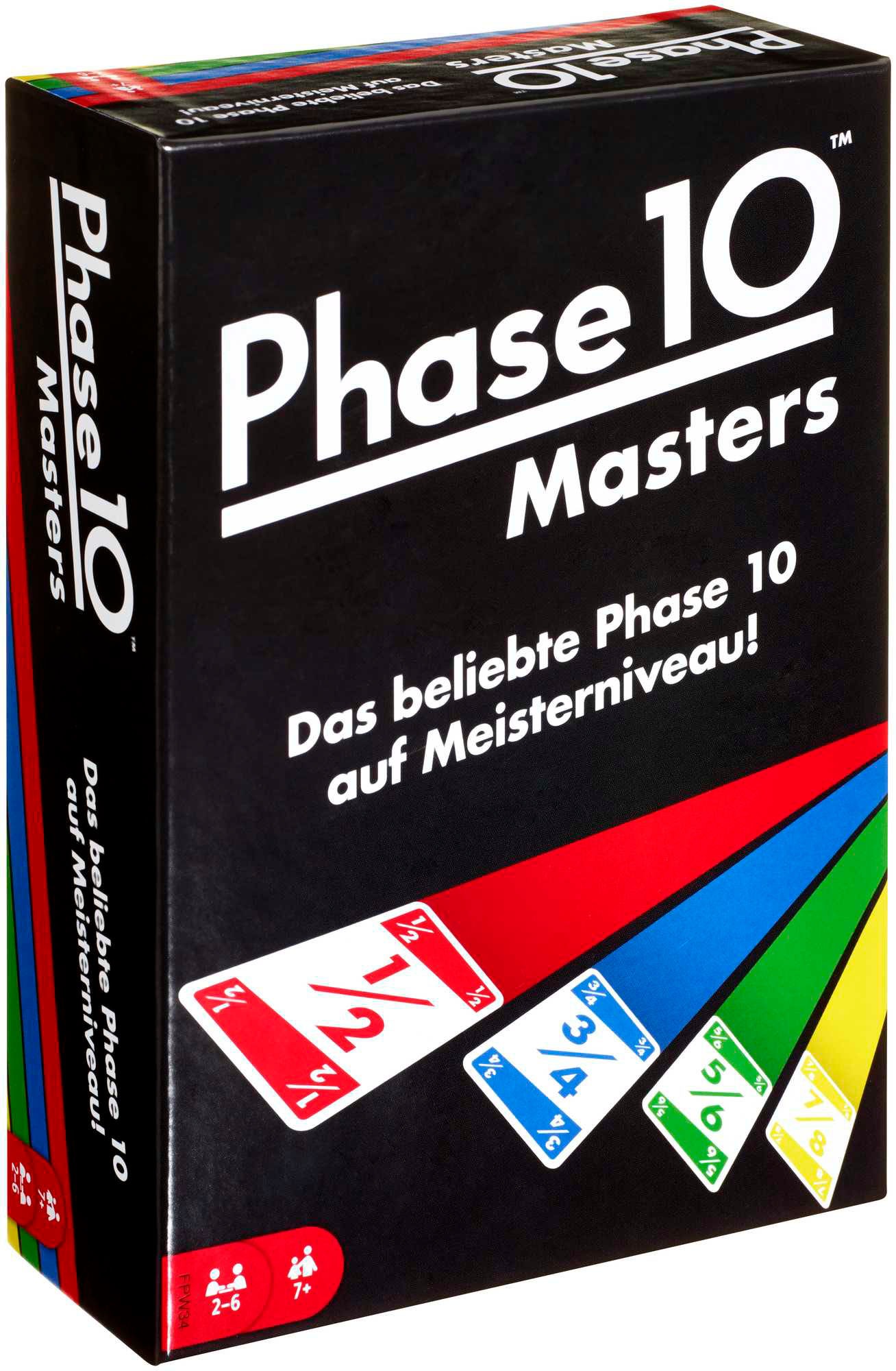 Mattel games Spiel »Phase 10 Masters«