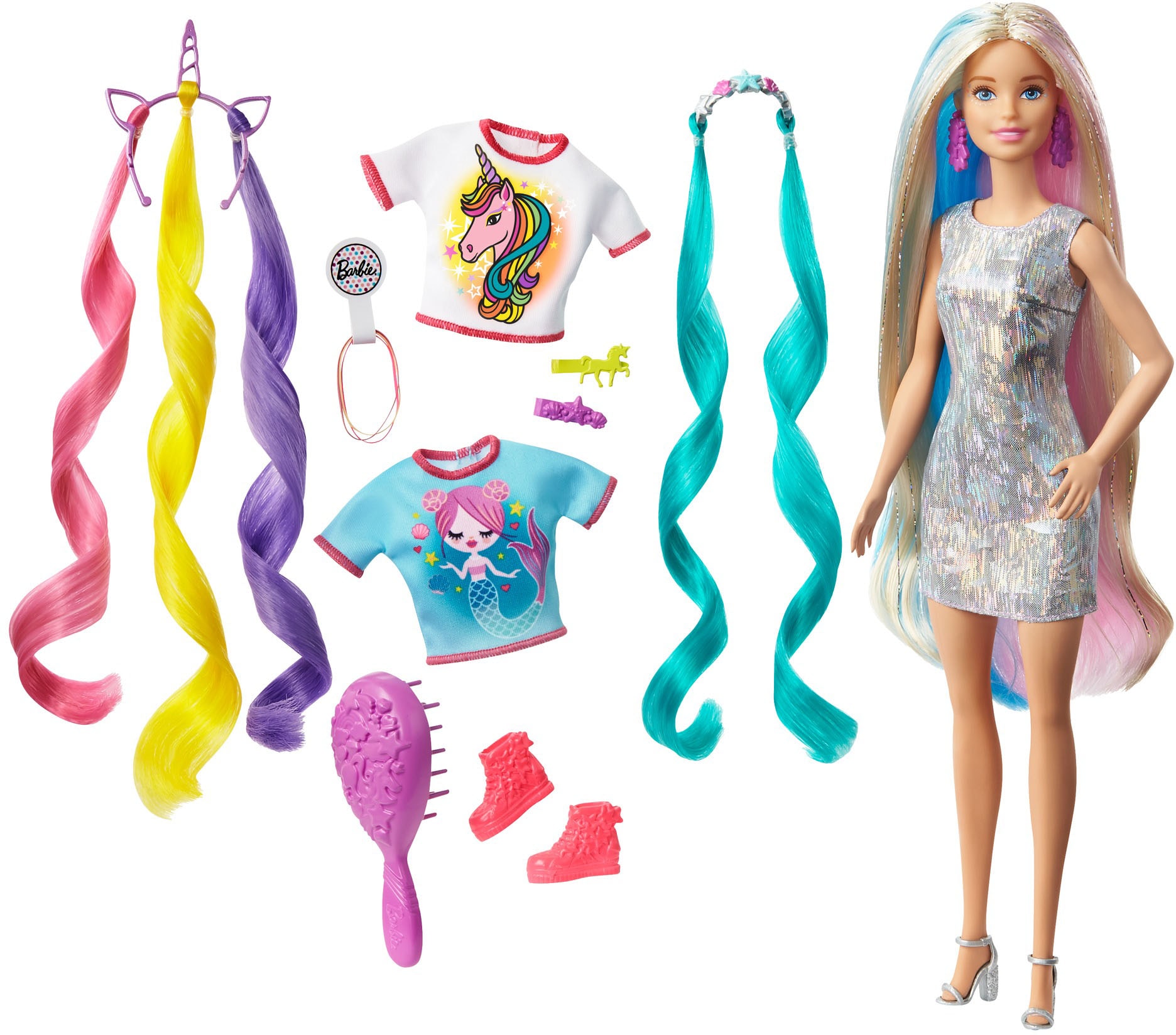 Barbie Anziehpuppe »Fantasie-Haar«