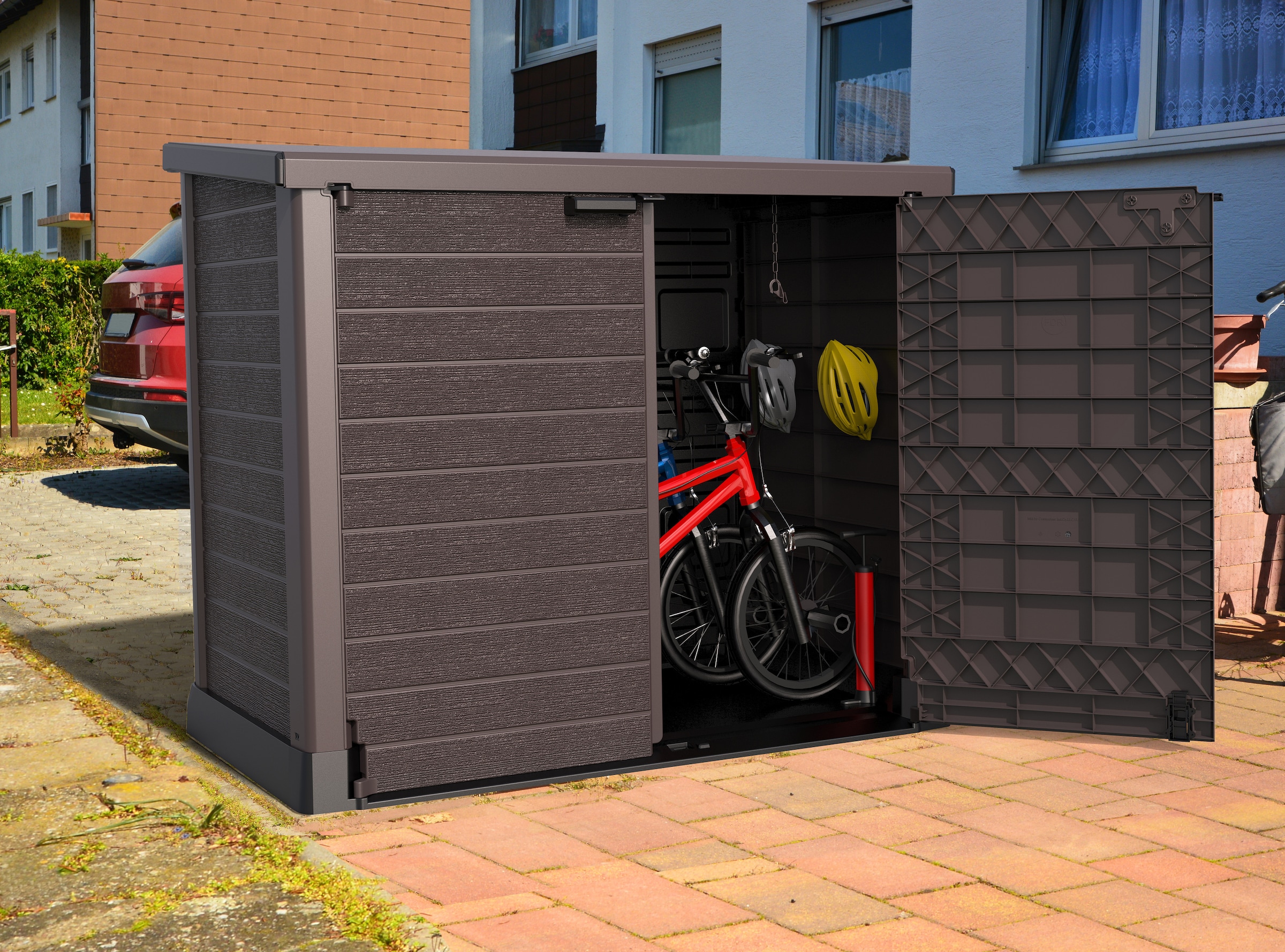 VCM Gerätehaus »StoreAway Mülltonnenbox Gartenhaus 1200 L«