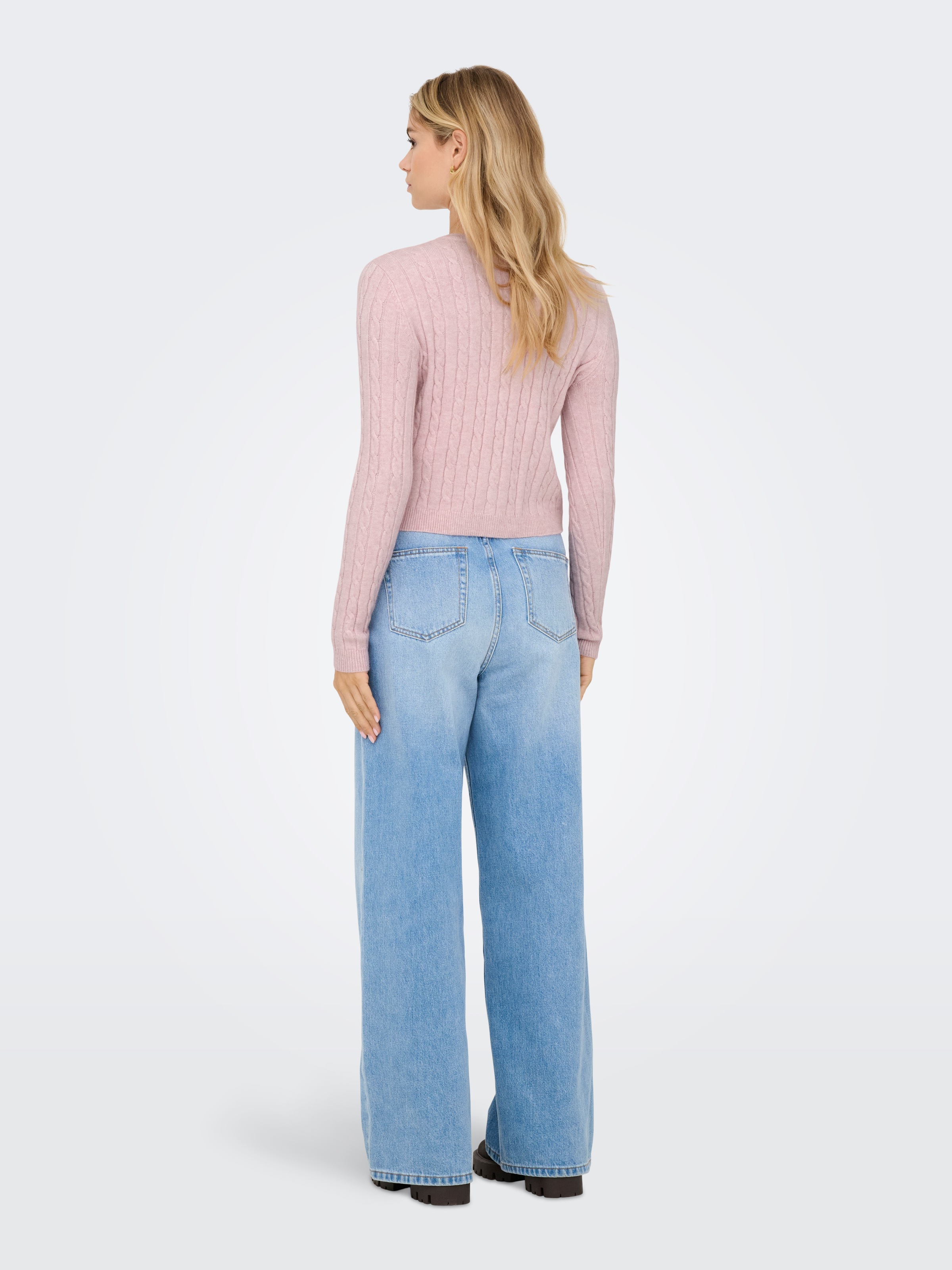 ONLY Strickjacke »ONLKATIA LS CABLE BUTTON CARDIGAN CC KNT«