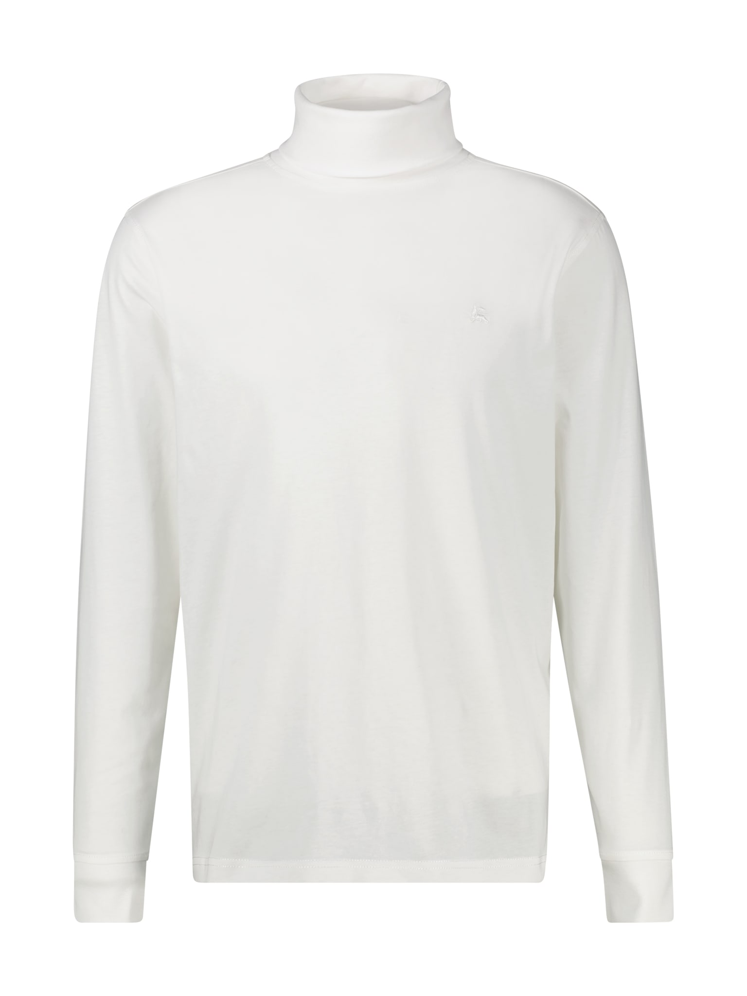 LERROS Rollkragenshirt mit Logo Stickerei