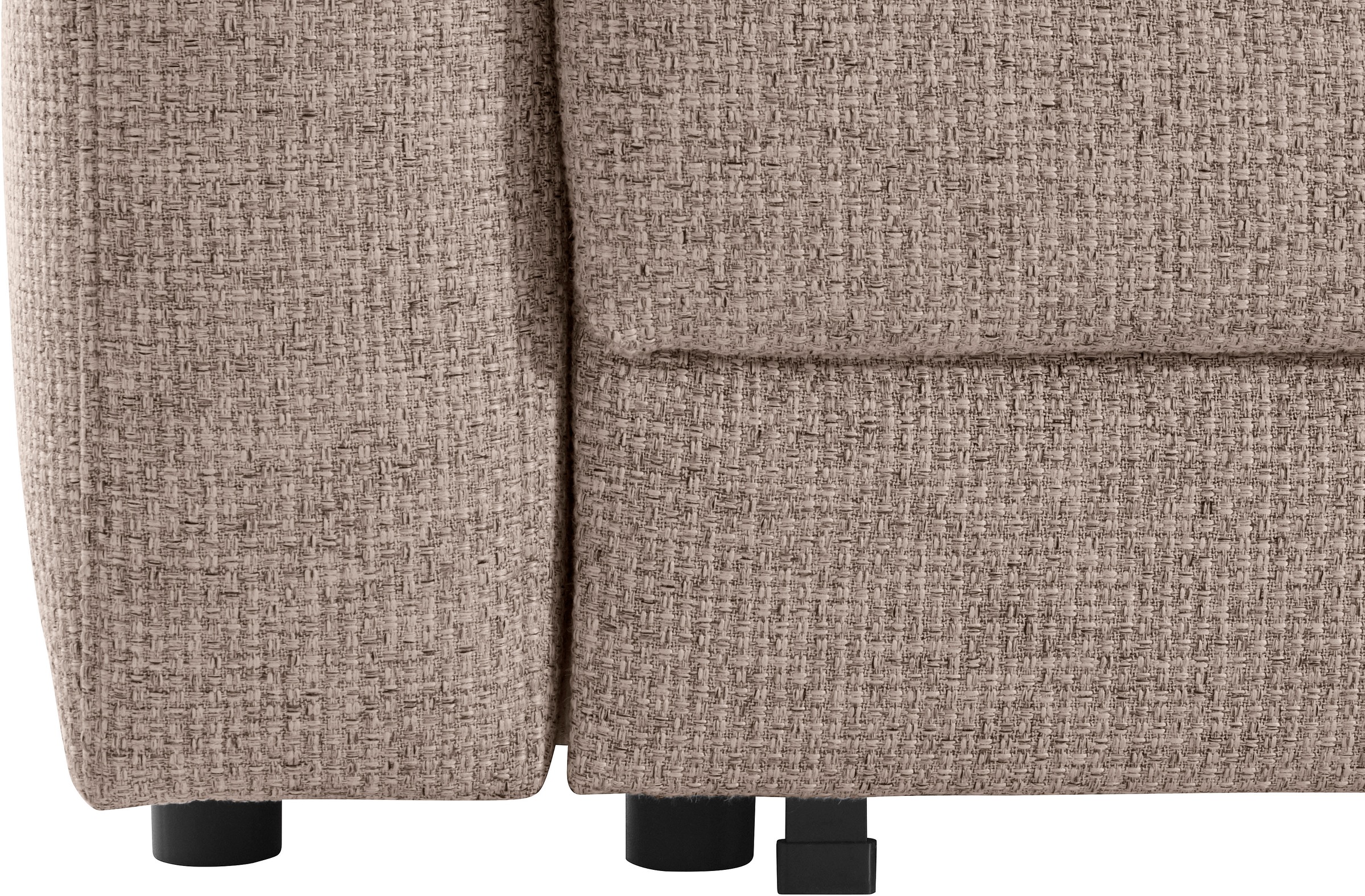 Places of Style Ecksofa »Bloomfield, bequem und elegant, L-Form«, wahlweise mit Bettfunktion und Bettkasten