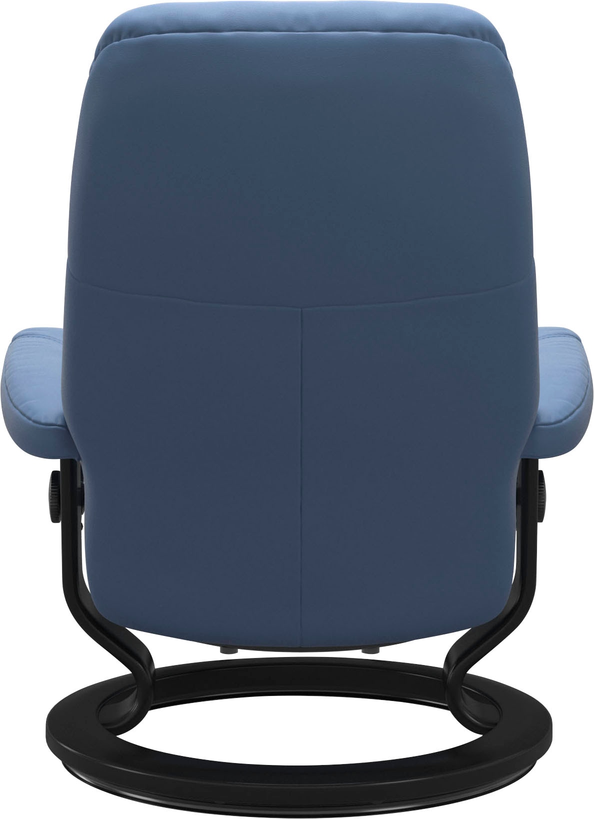 Stressless® Relaxsessel »Consul«, (Set, Relaxsessel mit Hocker), mit Hocker, mit Classic Base, Größe M, Gestell Schwarz