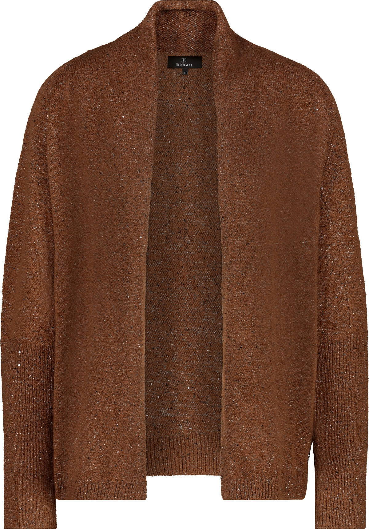 Monari Strickjacke Regular fit mit Rundhalsausschnitt