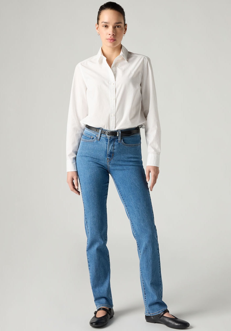 Levi's® Gerade Jeans »314 Shaping Straight« mit Stretch