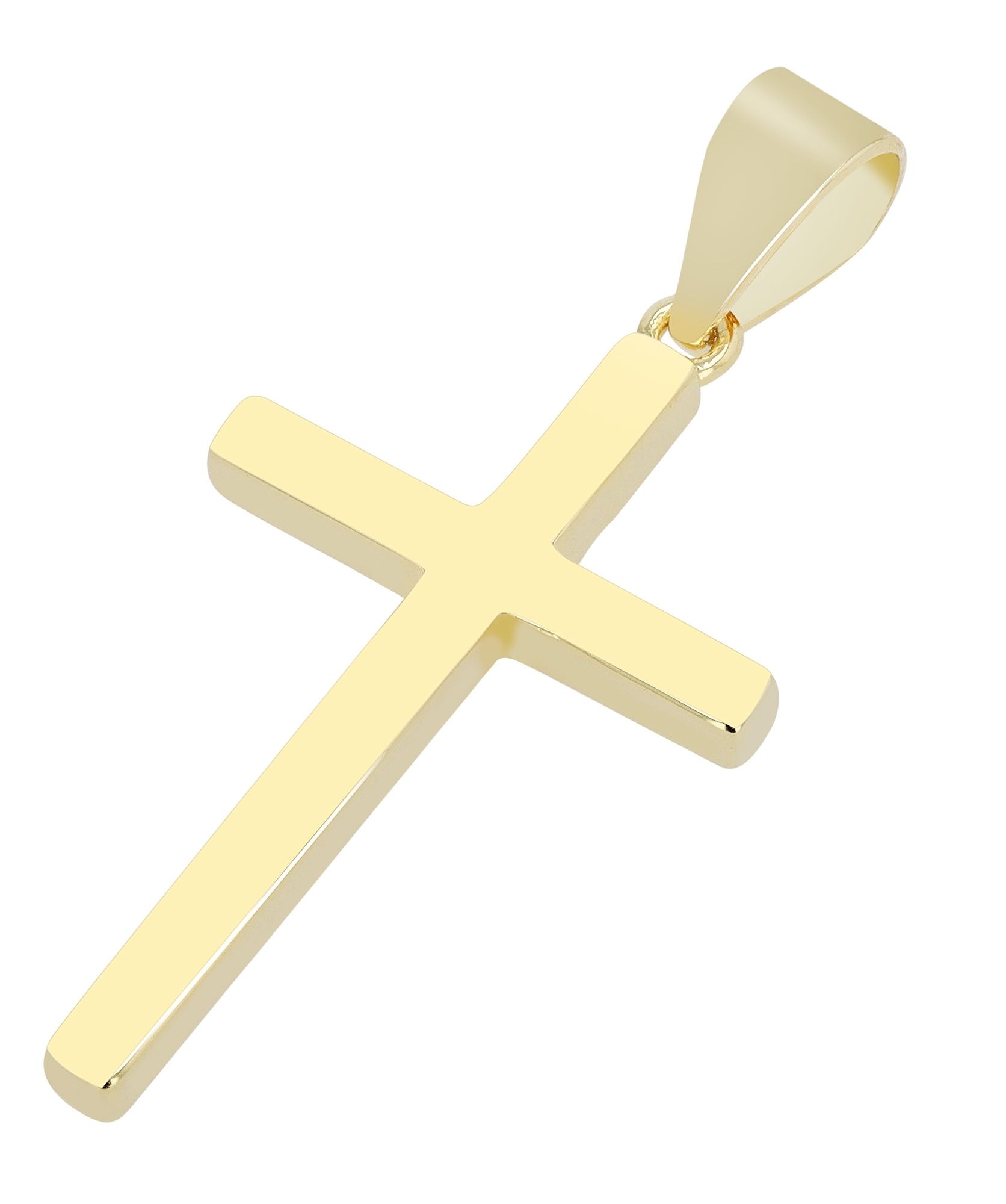 Adelia´s Kettenanhänger »Unisex Anhänger ¿ Kreuzanhänger aus 925 Silber«