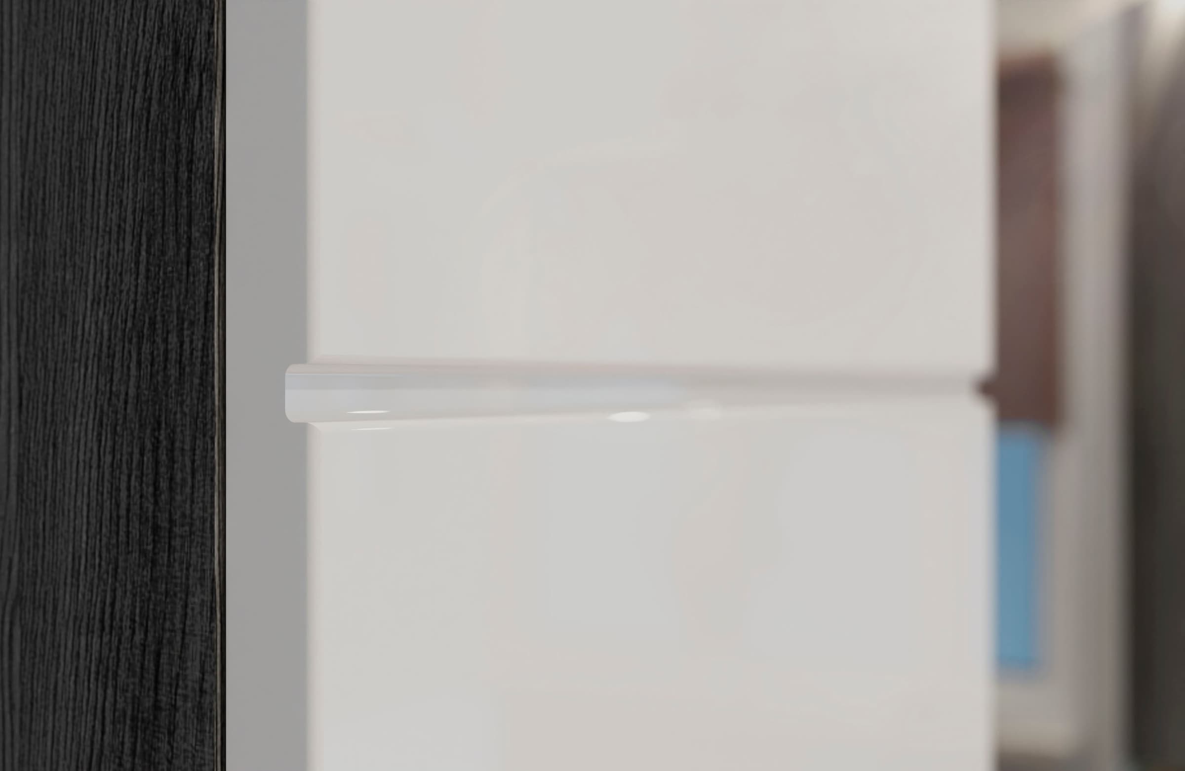 INOSIGN Badmöbel-Set »Siena, 4 teilig, bestehend aus:«, (Set, 4 St.), Waschbeckenunterschrank, Spiegelschrank, Unterschrank, Hängeschrank