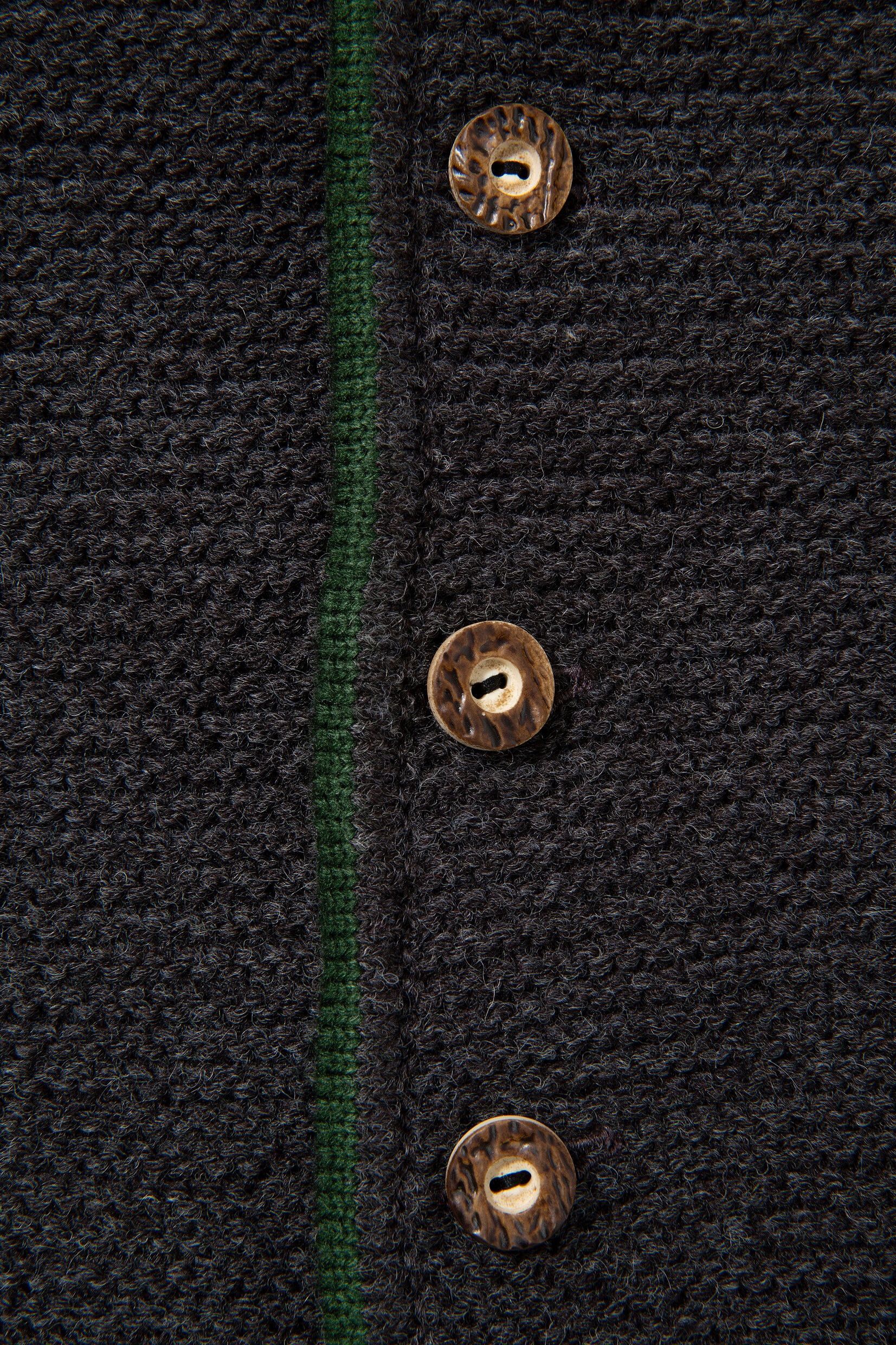 Isar-Trachten Trachtenstrickjacke, Kinder mit Stehkragen