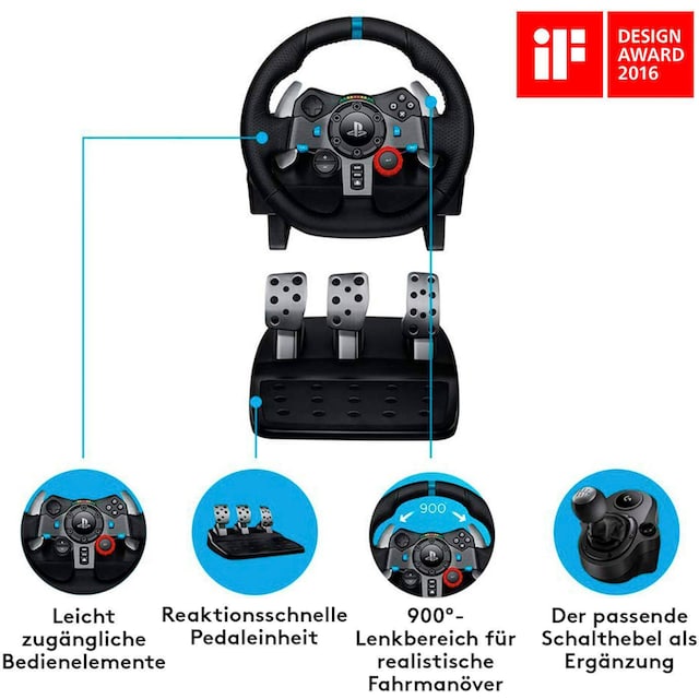 Logitech G Gaming-Lenkrad »G29 Driving Force + F1 2022« online bei OTTO