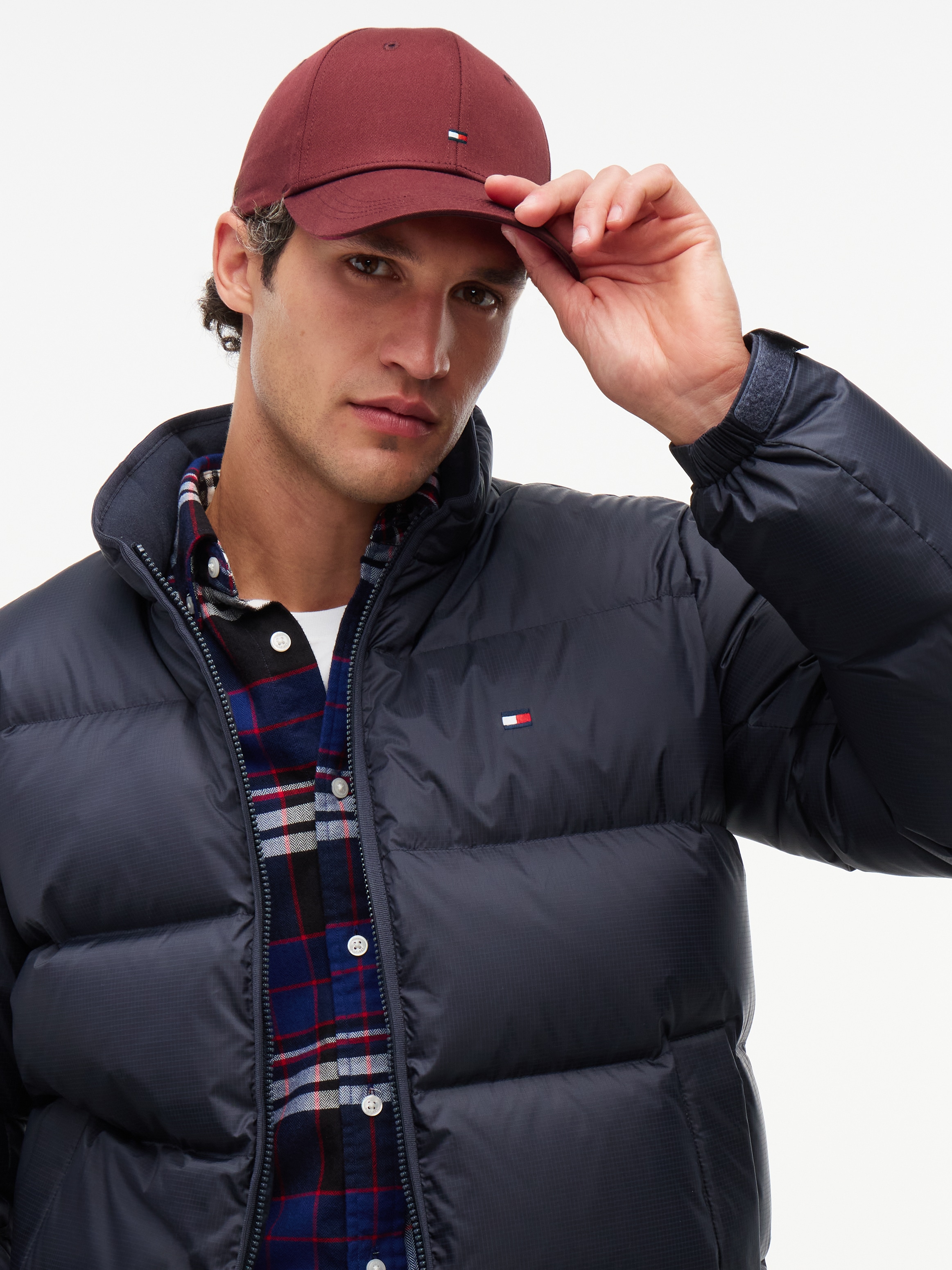 Tommy Hilfiger Baseball Cap »TH FLAG COTTON 6 PANEL CAP« Klemmverschluss, Logoprägung UNISEX