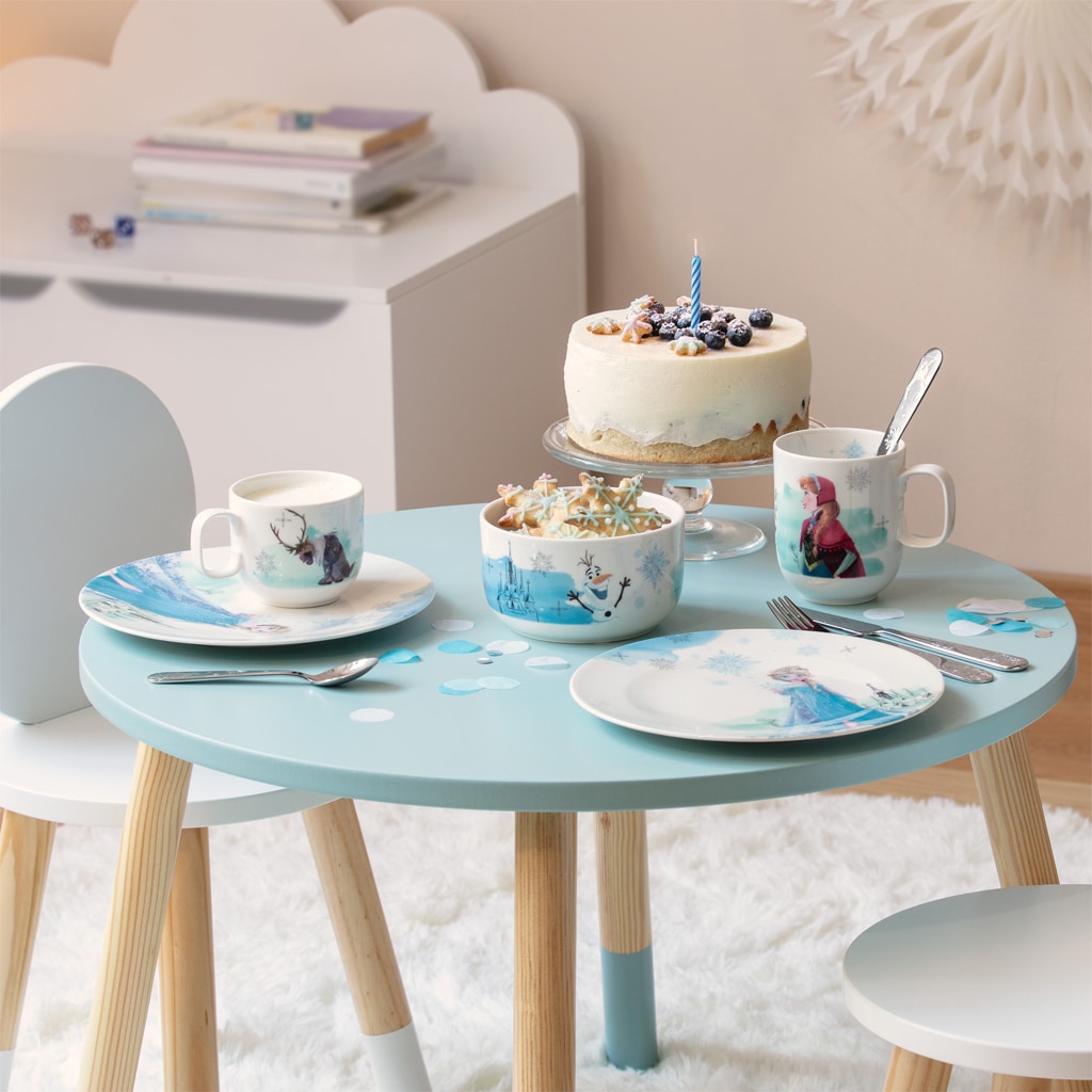 Villeroy & Boch Kindergeschirr-Set »Ess-Set Disney Frozen 6er Set bunt« Spülmaschinenfest, Mikrowellensicher