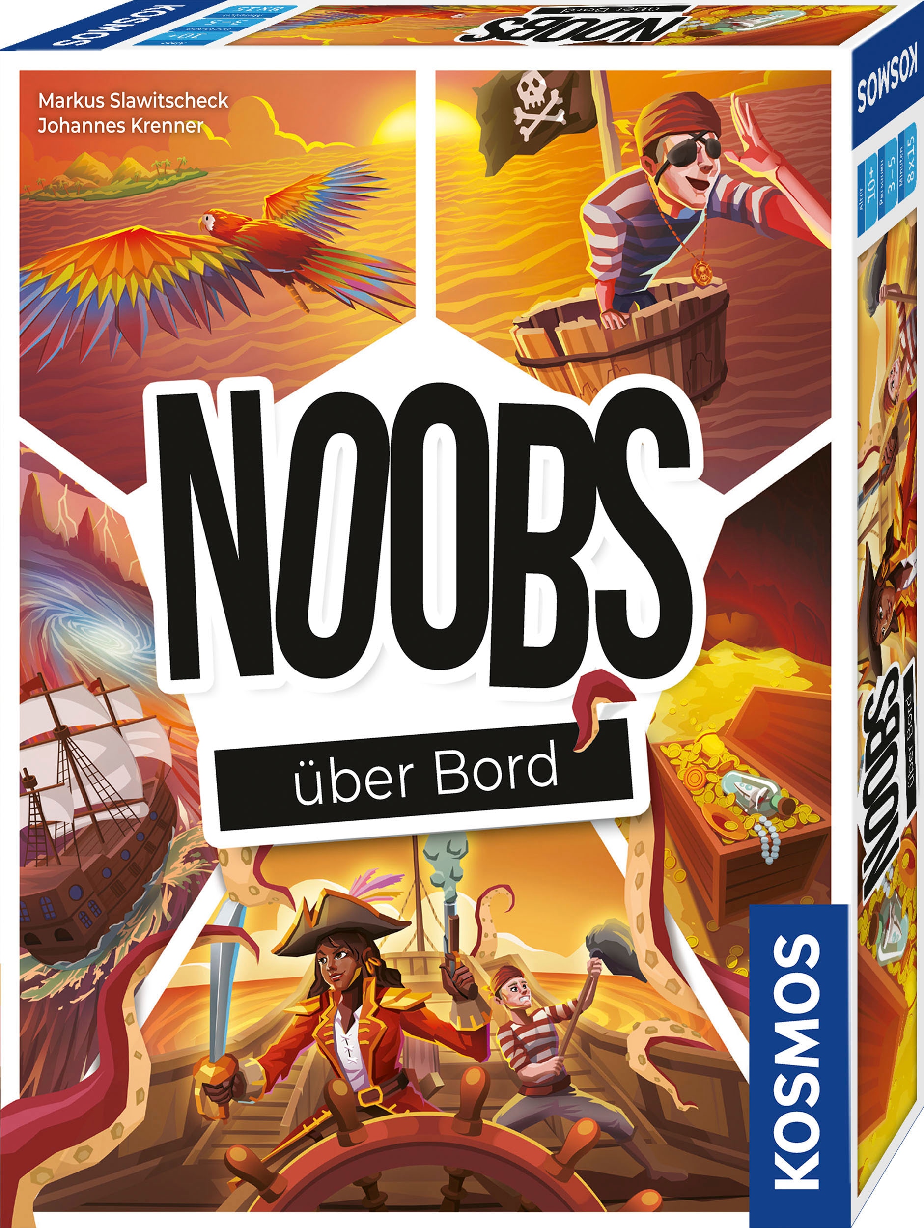 Kosmos Spiel »Noobs - Über Bord«, Made in Germany