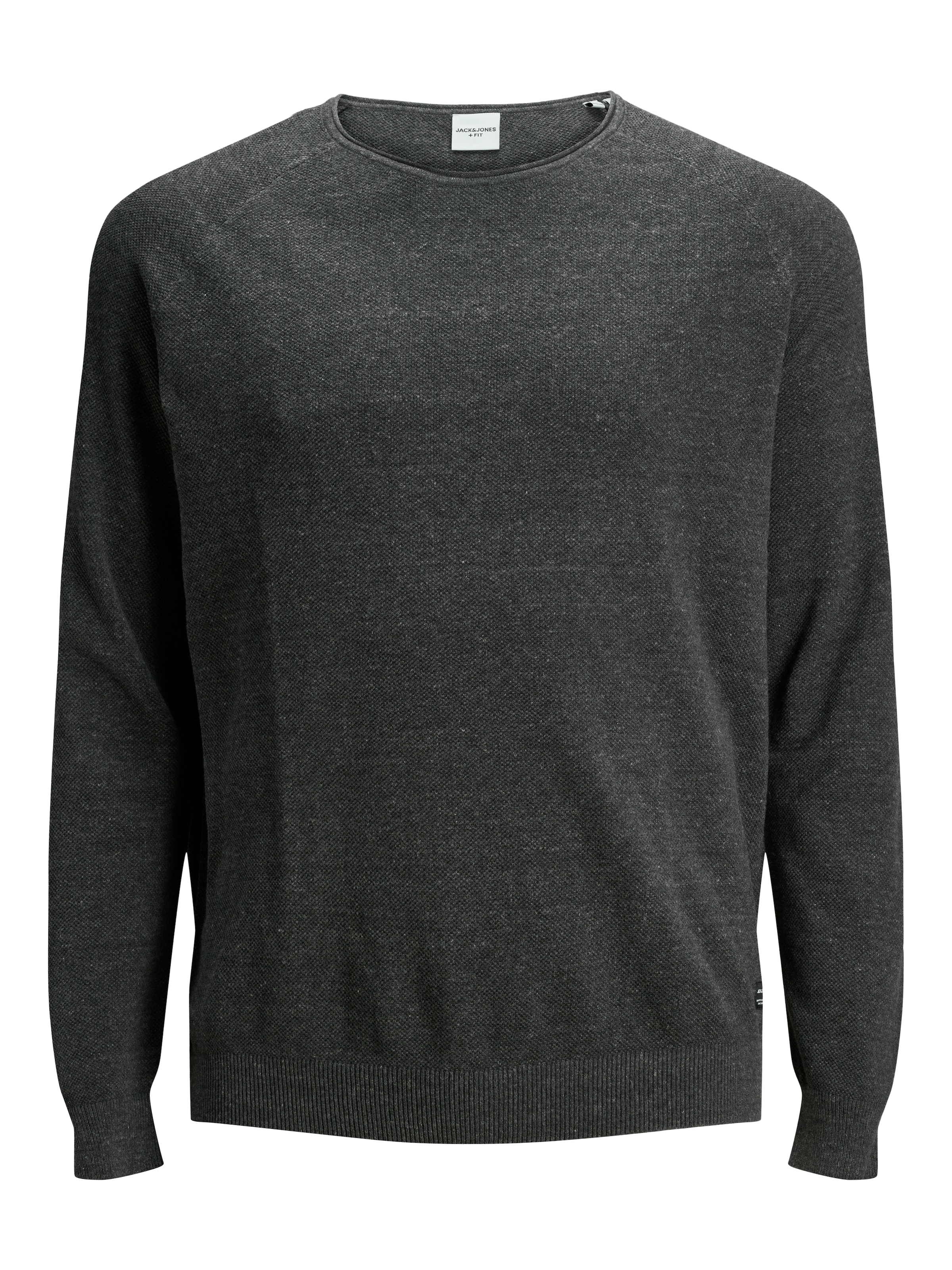 Jack & Jones PlusSize Rundhalspullover »JJEHILL KNIT CREW NECK NOOS PLS«, mit Rundhalsausschnitt