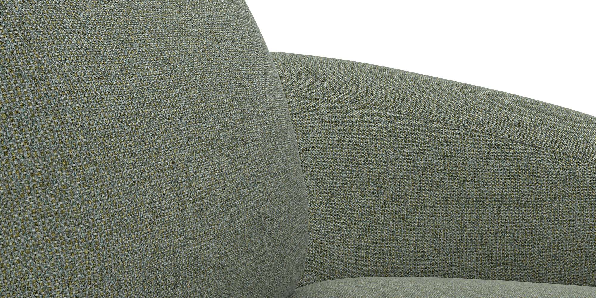 FLEXLUX Wohnlandschaft »Torino, rund, L-Form, Sofa-Ecke mit Recamiere, Longchair-Sofa«, Modernes, organisches Sofa-Design, Kaltschaum, Wellenunterfederung