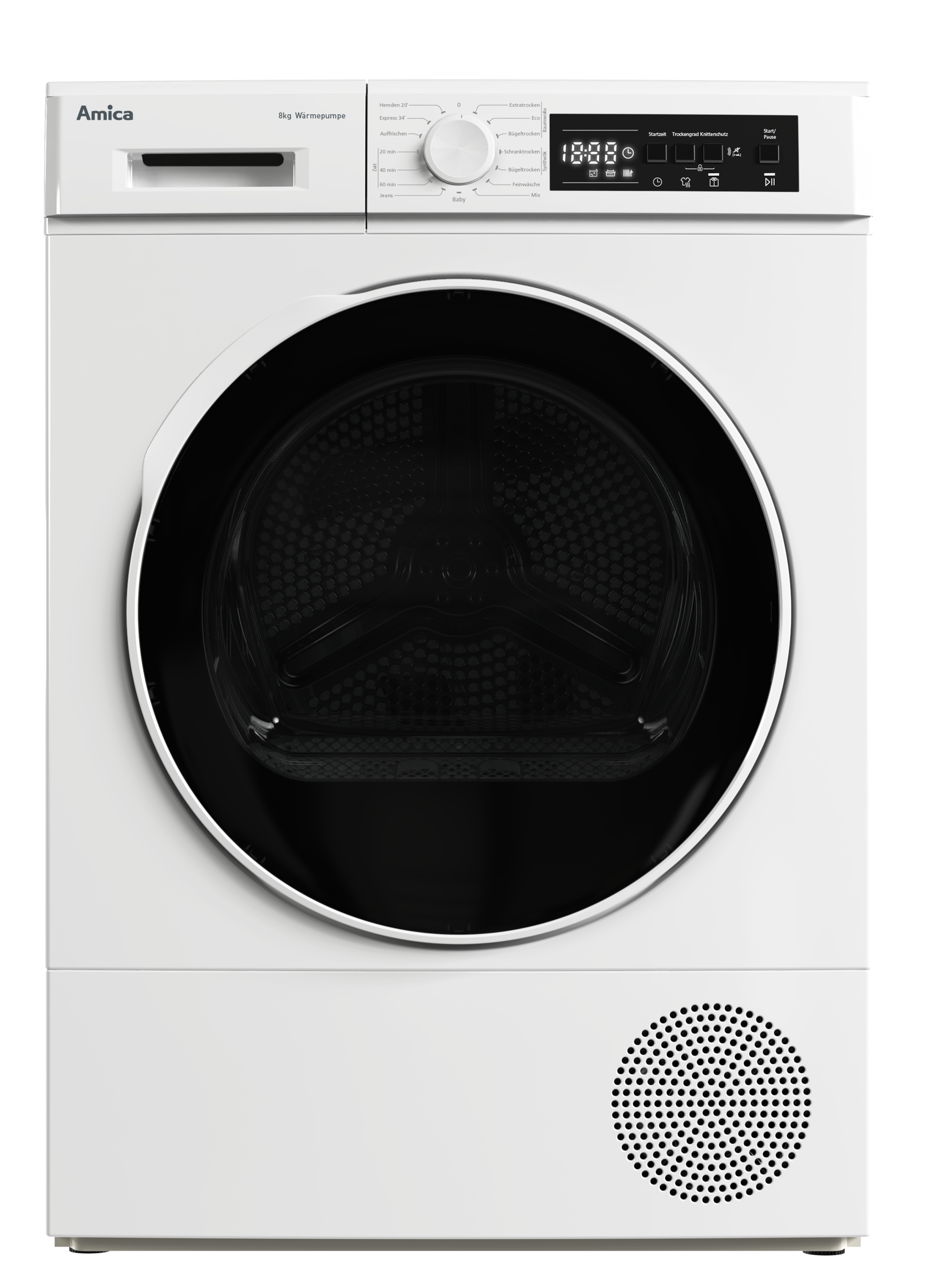 Amica Wärmepumpentrockner »WTP 482 100« Effizient trocknen, Energie clever sparen