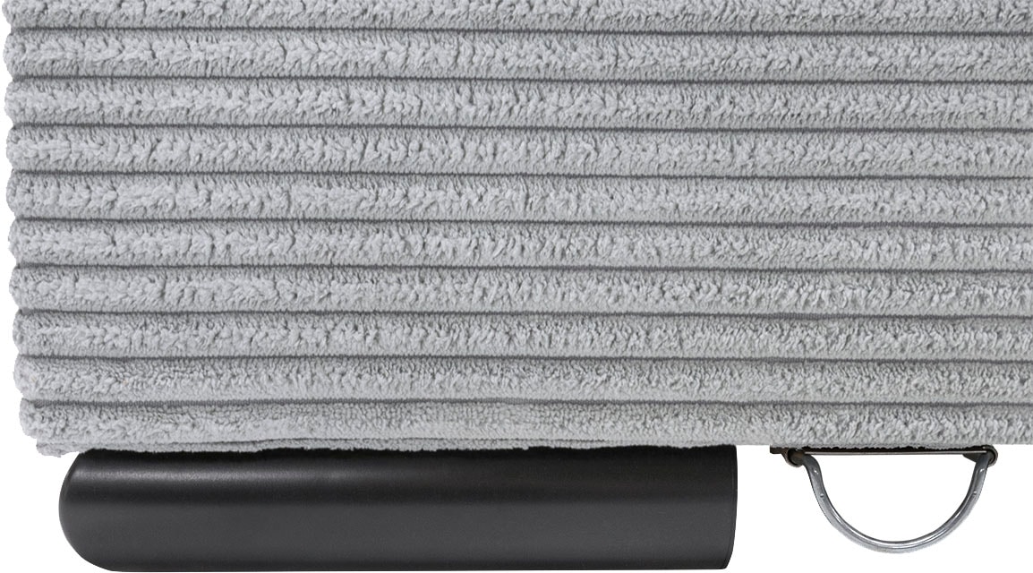 INOSIGN Ecksofa, inklusive Bettfunktion und Bettkasten