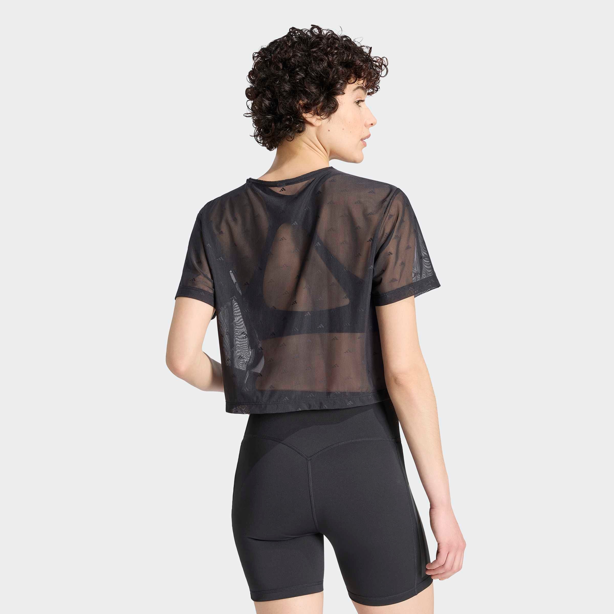 adidas Performance T-Shirt »PRIMELIFT ESSENTIALS WORKOUT MESH-, KASTIG GESCHNITTEN«