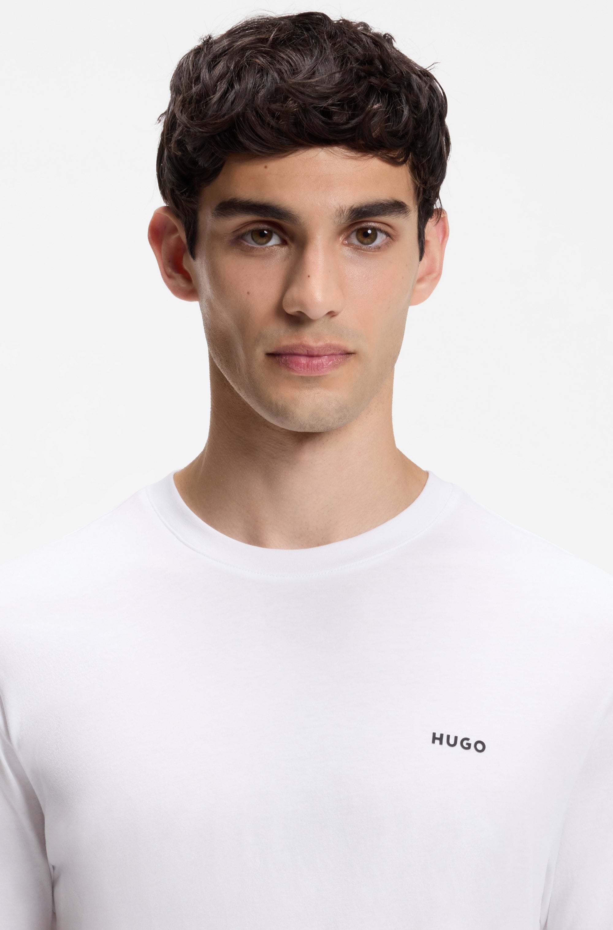 HUGO T-Shirt »Dero« Rundhalsausschnitt, Regular Fit, Basic Must Have