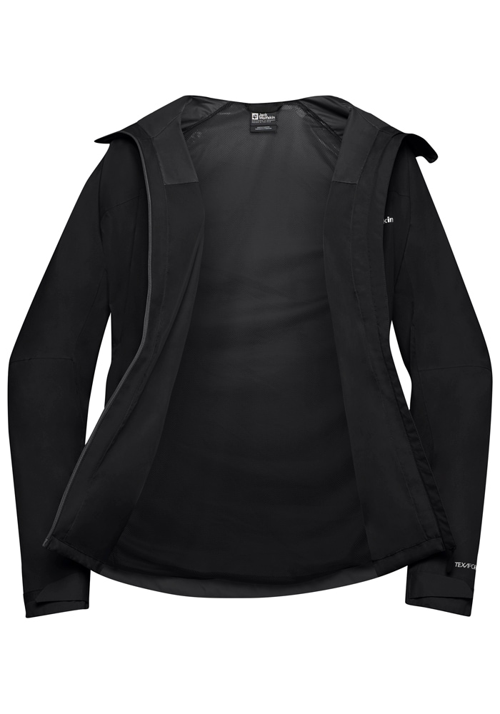 Jack Wolfskin Funktionsjacke »TEMPEST 2L JKT M«, mit Kapuze