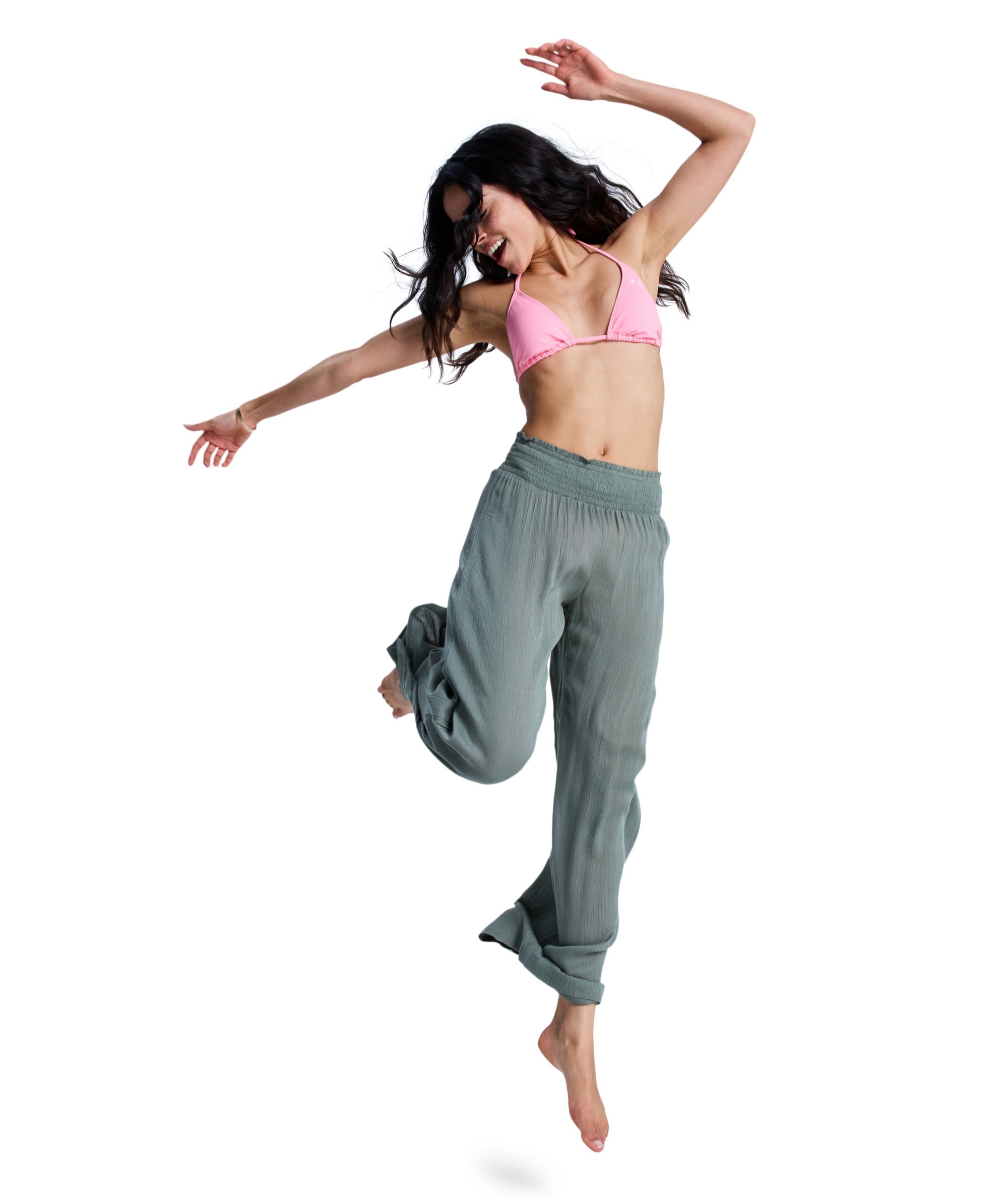 Roxy Strandhose »ALONG THE SUNSET«  weite Passform, für Strand und Sport, sportlicher Stil