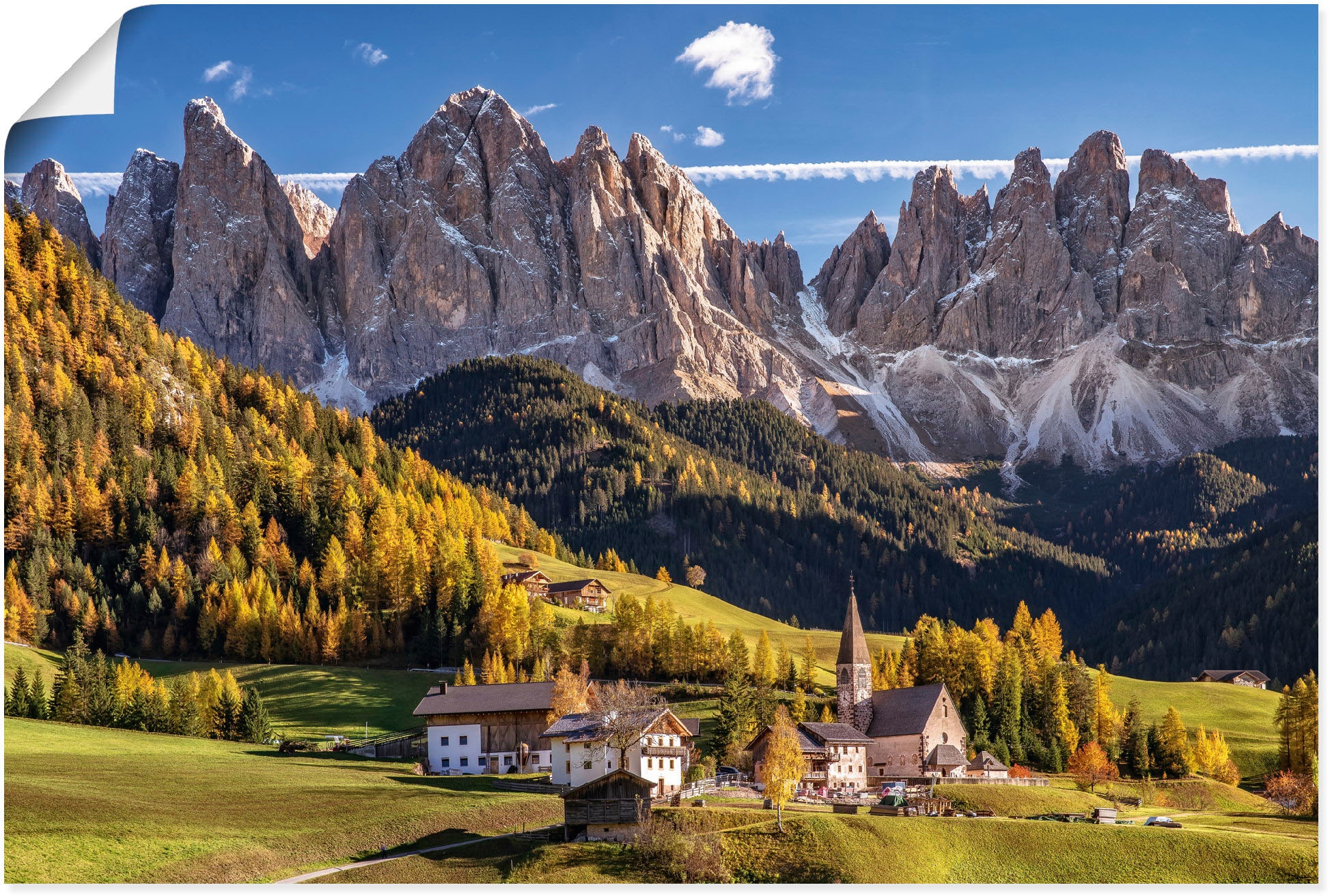 Artland Wandbild »Herbst in Südtirol«, als versch. Poster Größen Berge Alubild, bestellen Alpenbilder, OTTO bei & Leinwandbild, St.), in oder (1 Wandaufkleber