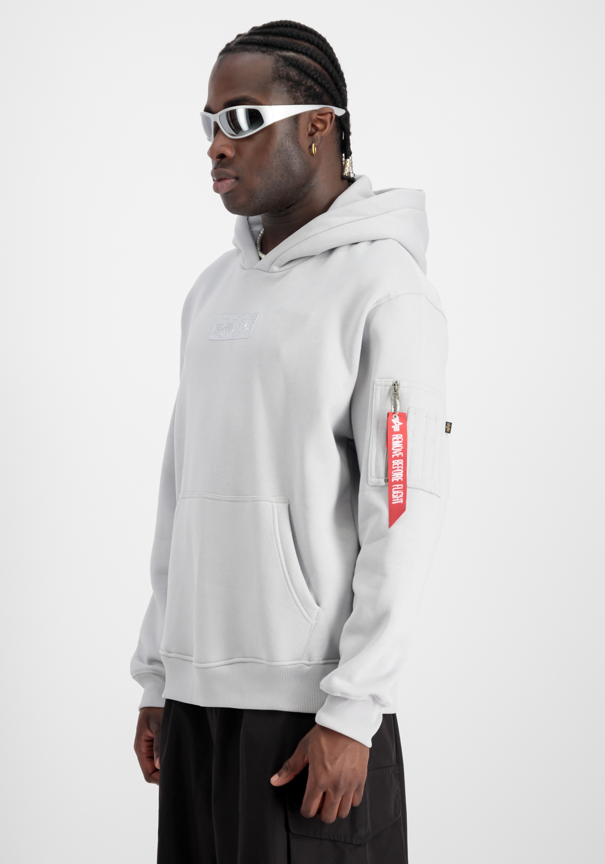 Alpha Industries Hoodie »Alpha Industries Men - Hoodies Metal Plate Hoodie«