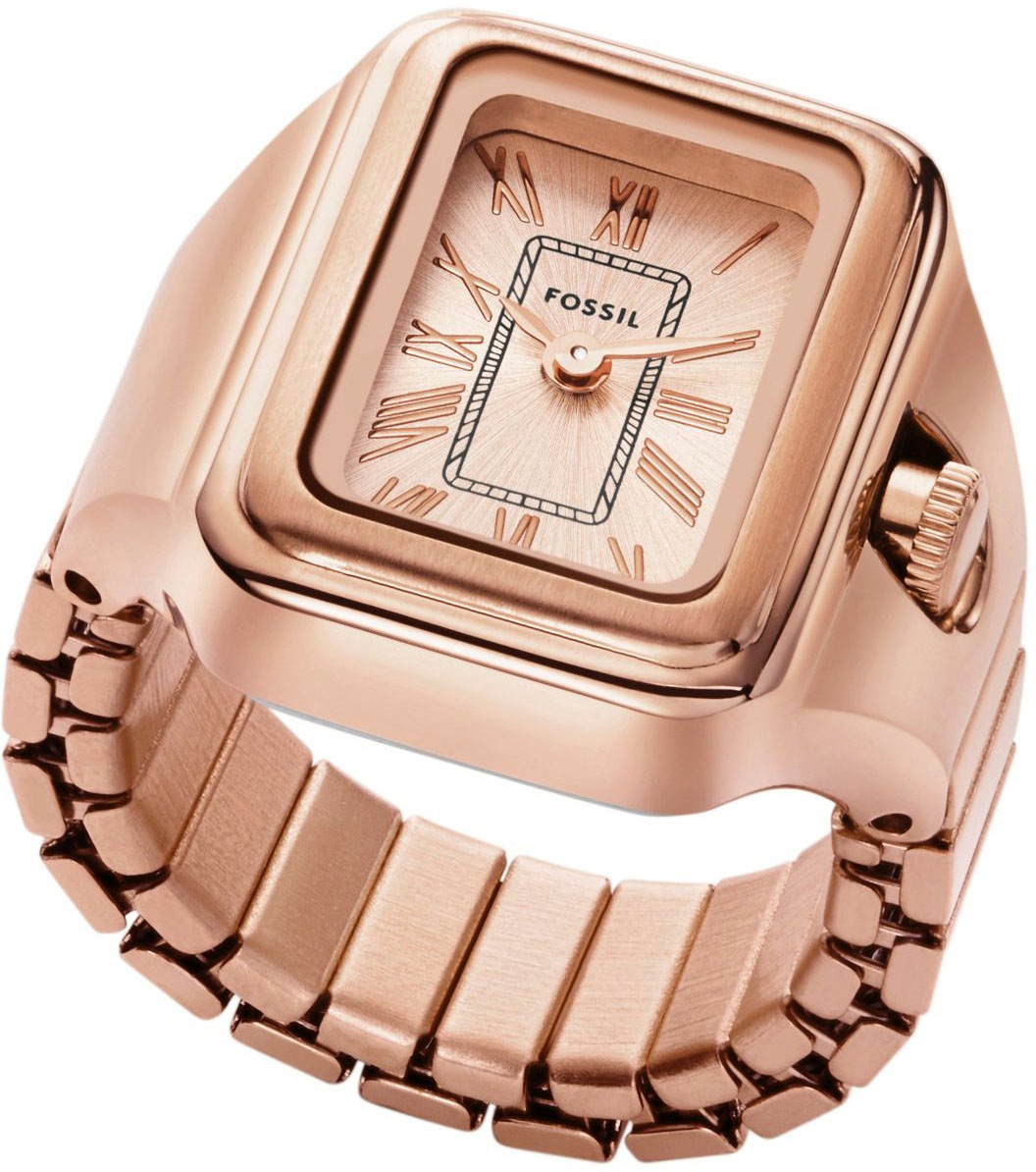 Uhrenring »RAQUEL WATCH RING«, Quarzuhr, Damenuhr, analog, Edelstahlring, Zugband