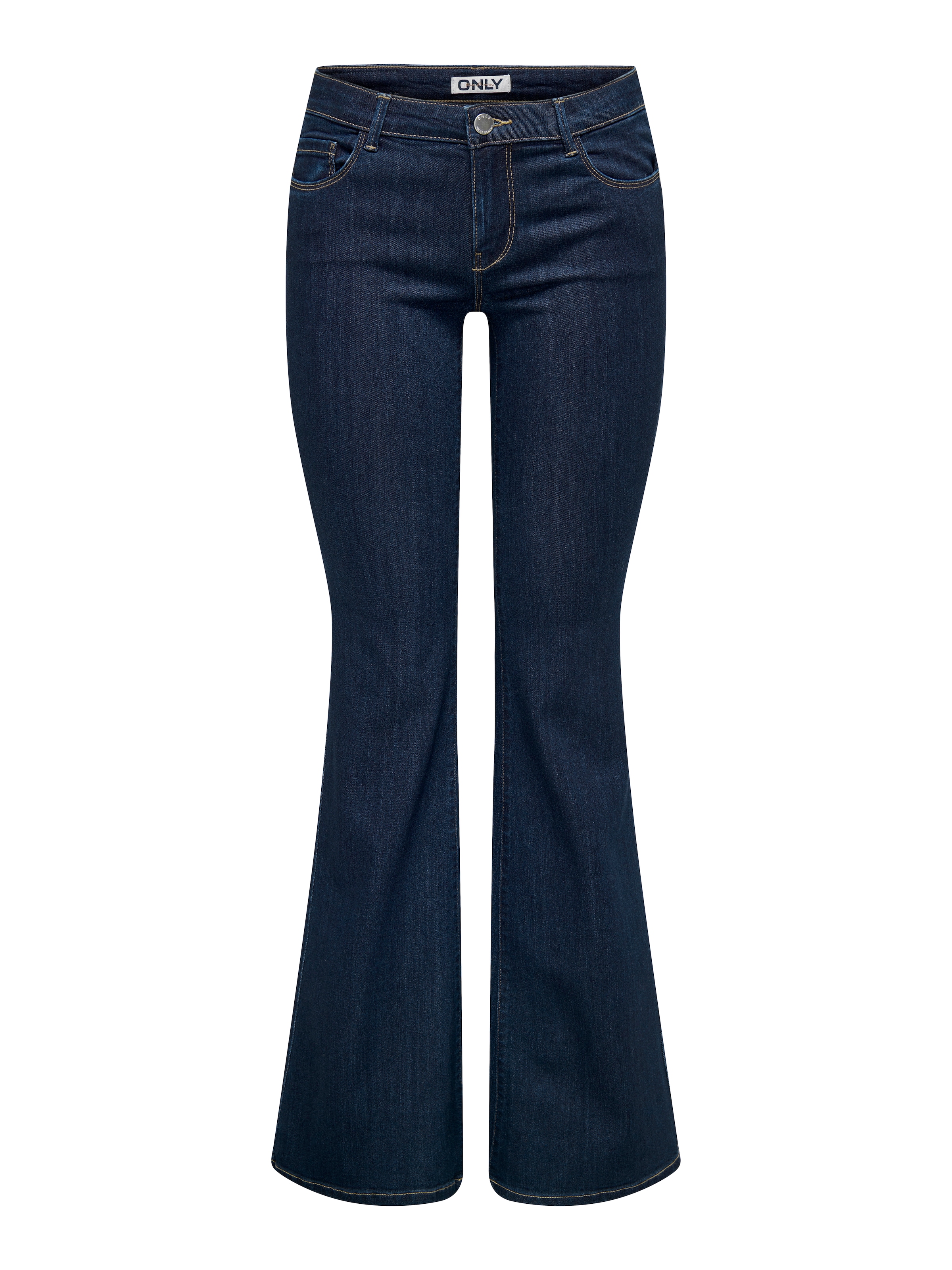 ONLY Bootcut-Jeans »ONLHELLA LOW RETRO FLARED DNM« Viskosemischung, bootcut fit