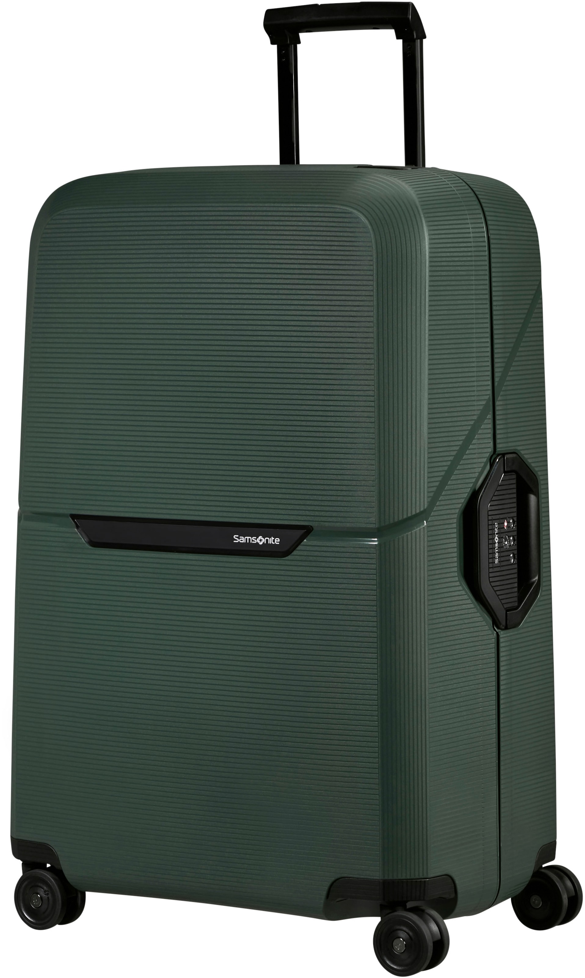 Samsonite Hartschalen-Trolley »MAGNUM ECO, verschiedene Größen und Farben«, 4 Rollen, Reisekoffer Trolley Aufgabegepäck TSA-Zahlenschloss Made in Europe