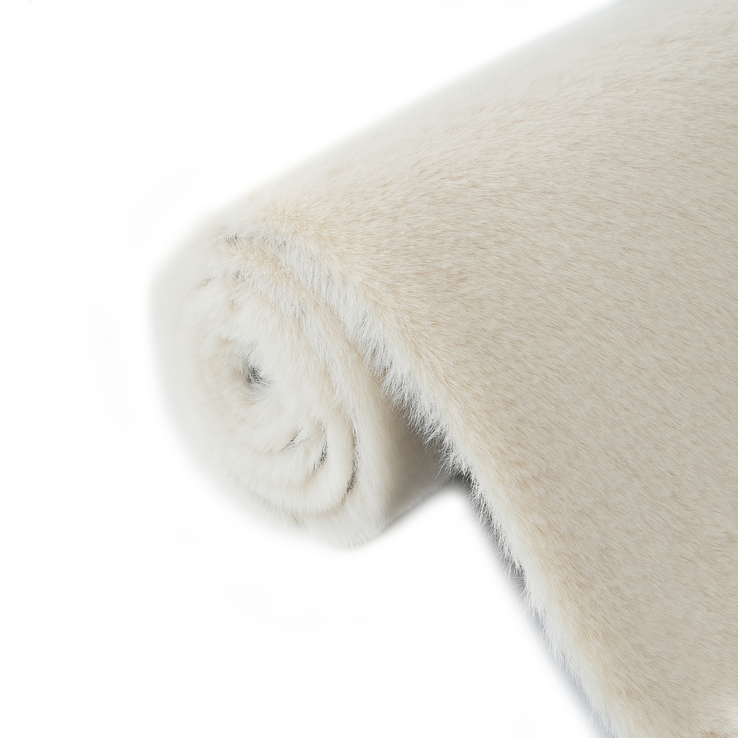 Bruno Banani Fellteppich »Rabbit 2, Kunstfell Teppich, Modern«, rechteckig, 25 mm Höhe, Kaninchenfell-Haptik, sehr weich, Wohnzimmer, Schlafzimmer, Esszimmer