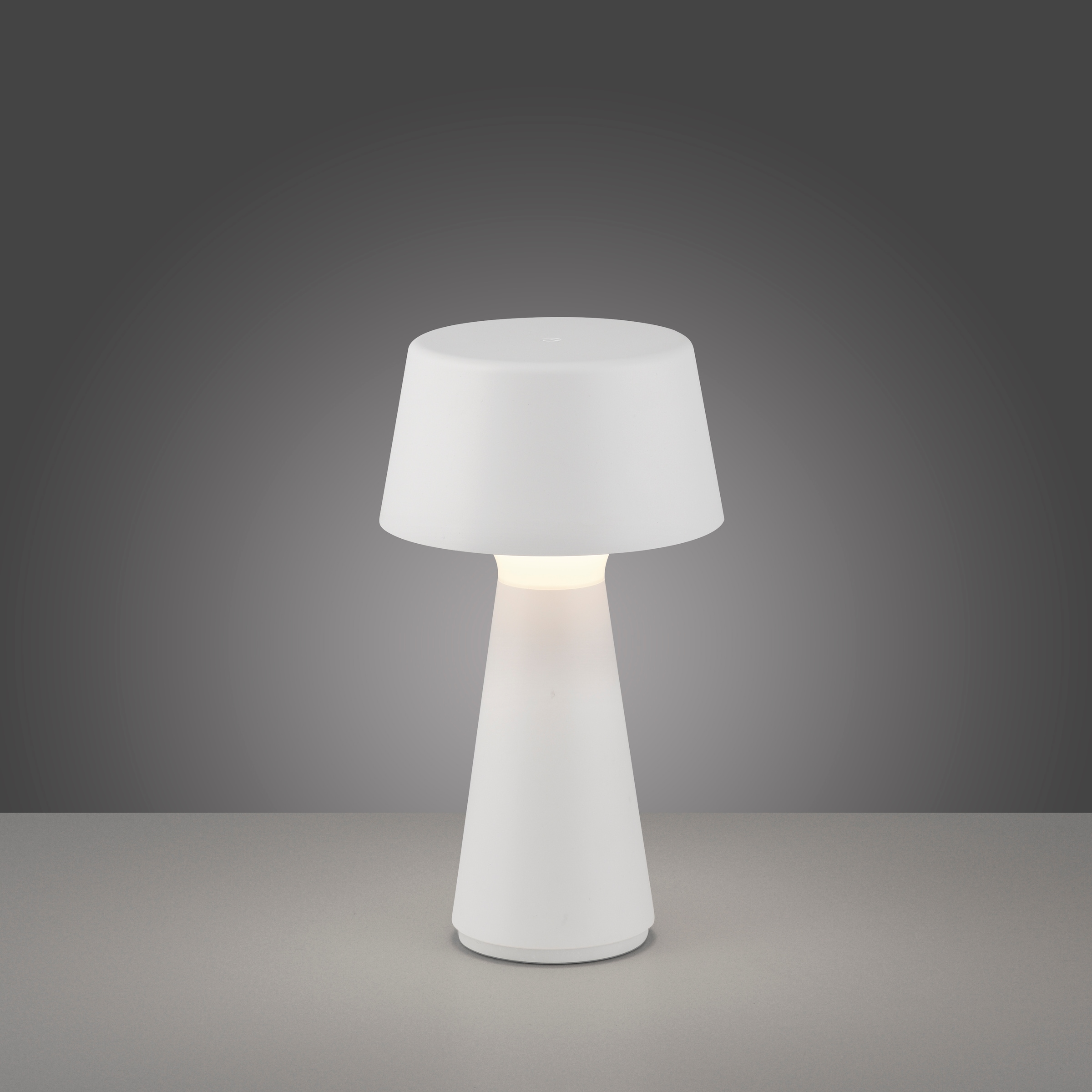 JUST LIGHT Tischleuchte »ABERA« LED-Modul 1 Stk. Warmweiß Akkuleuchte