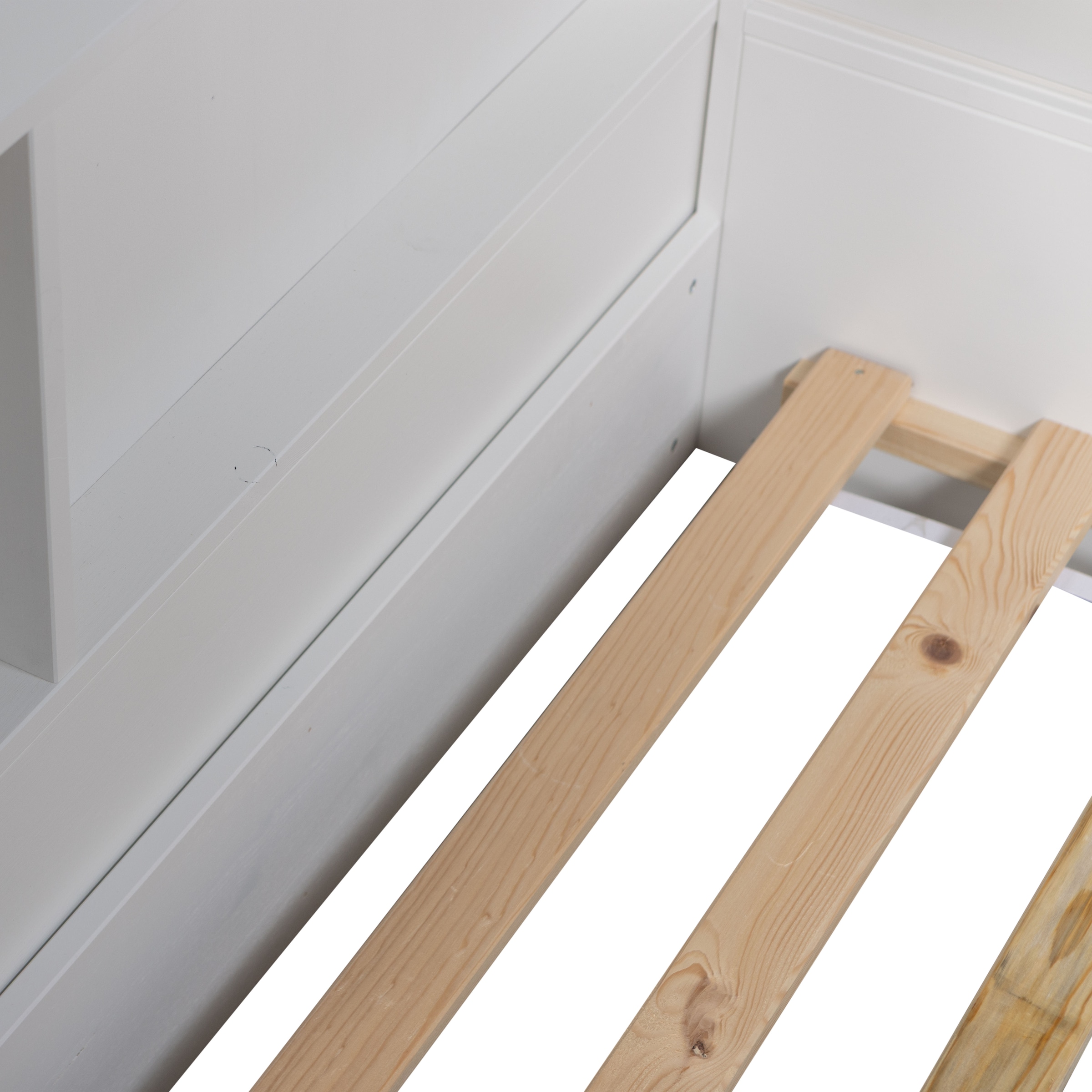 WOOOD Stauraumbett »Carter FSC®-Kiefernholz mit integriertem Stauraum H67 x B207 x T118 cm« Matratzenmaß 90x200 cm, Tragkraft 100 kg, Schutzlackierte Oberfläche
