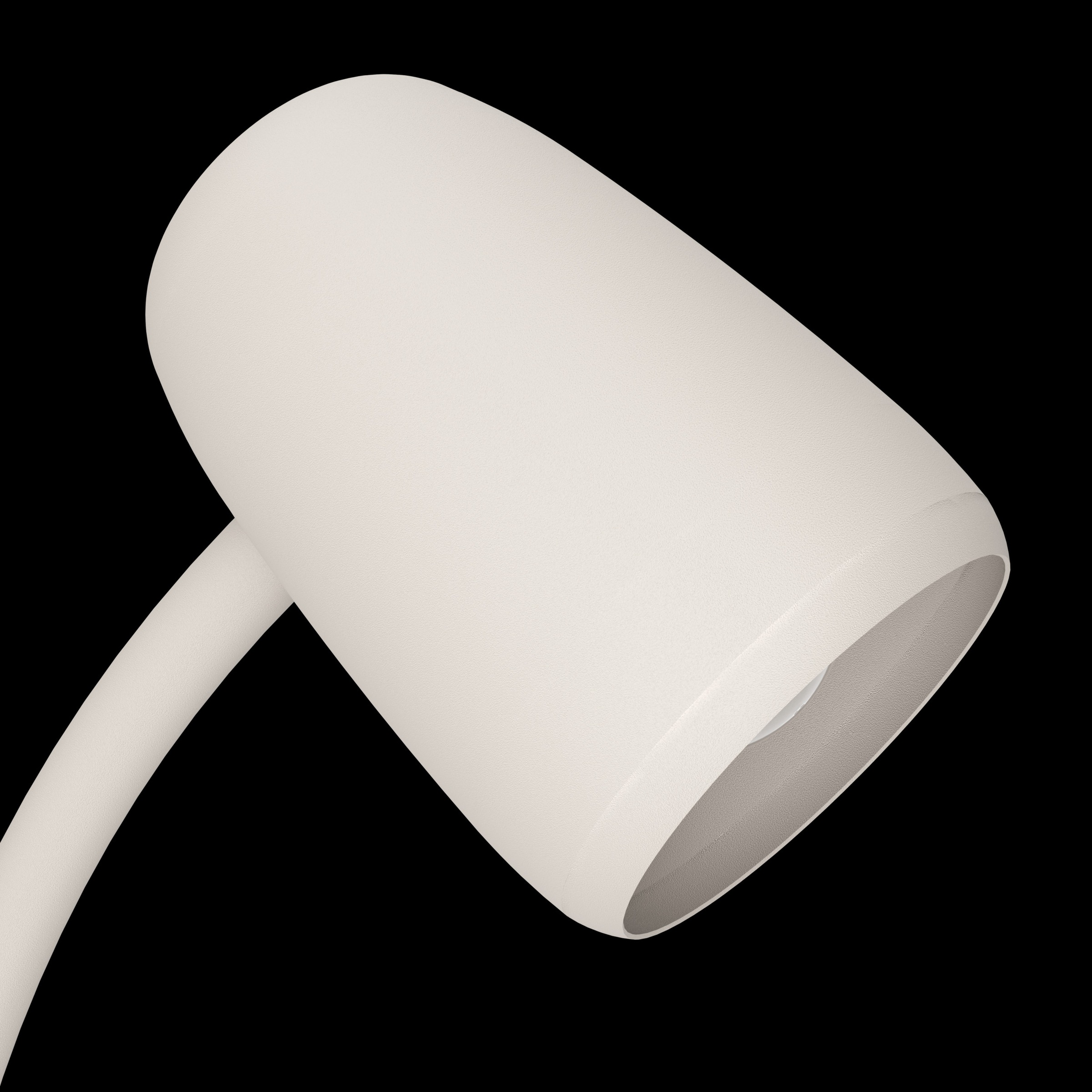 EGLO Tischleuchte »CARLO Tischlampe - Stahl - E14 - 1X18W - IP20« E14 1 Stk. Nachttischlampe, Flexarm, 1,5 m Kabelschalter, L8,5 x B8,5 x H46 cm