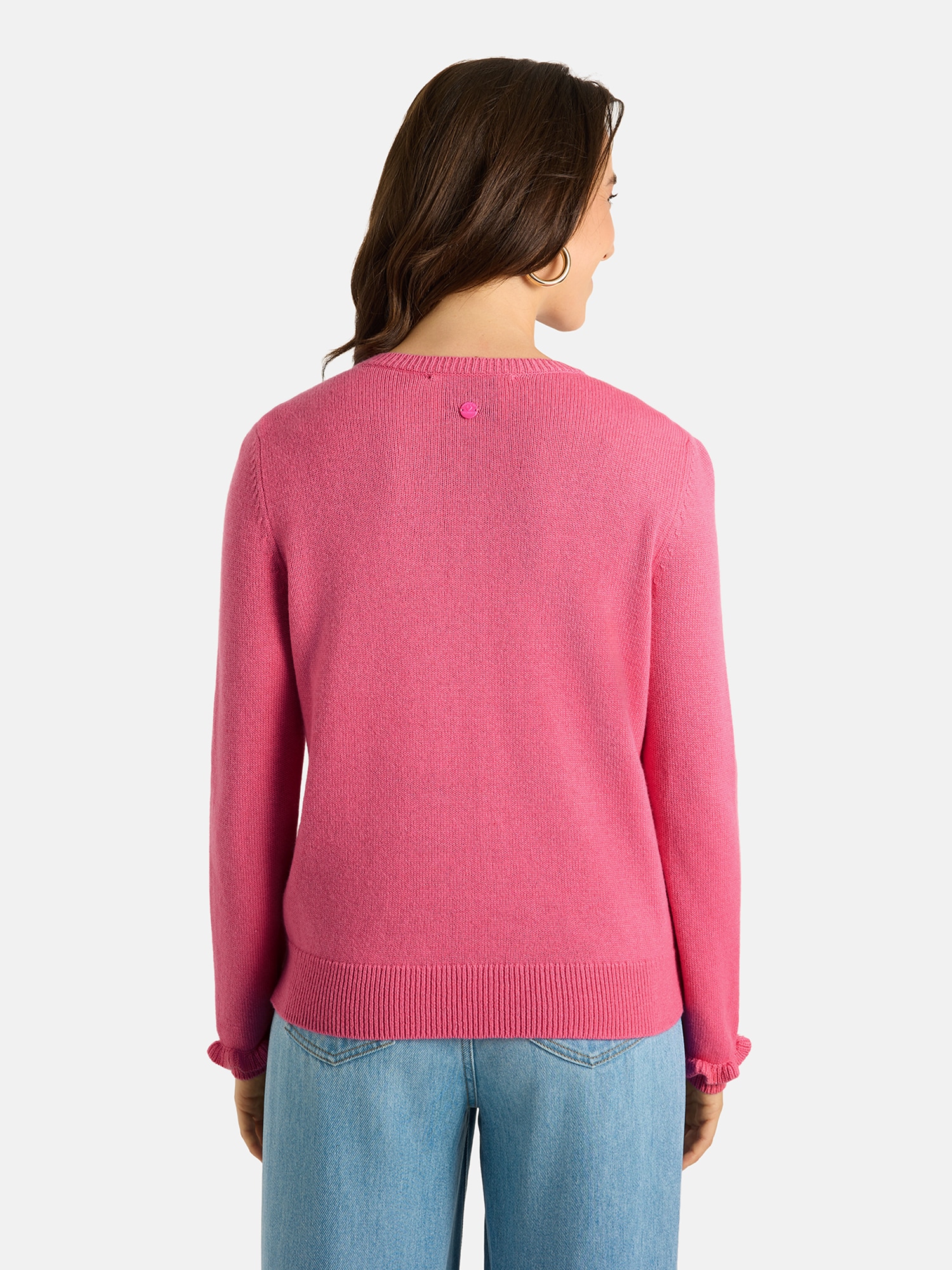 Lieblingsstück Strickjacke »AtiaL« mit Kaschmir, Ärmelenden mit Rüschen