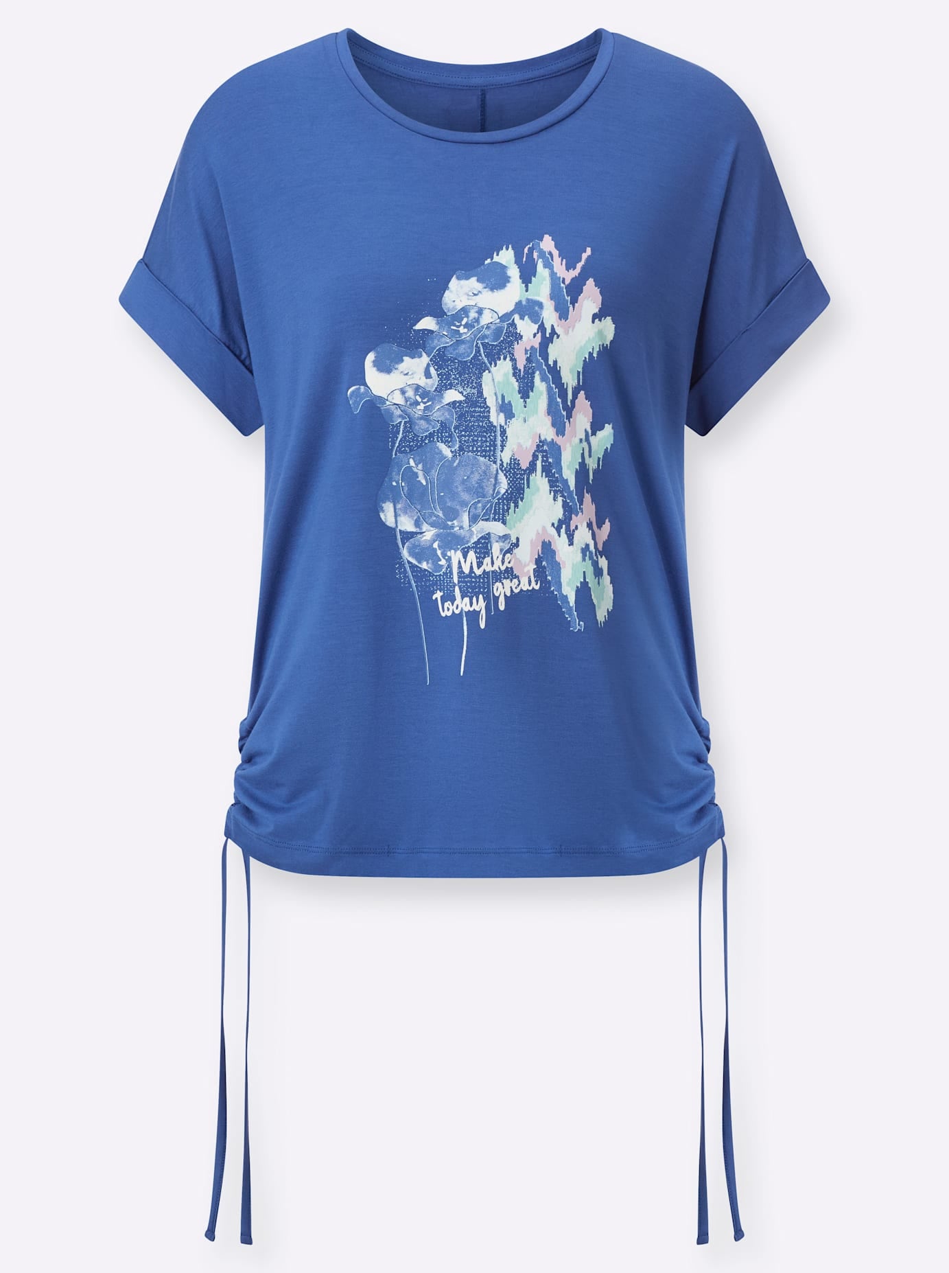 Inspirationen Kurzarmshirt »Rundhals-Shirt«, (1 tlg.)