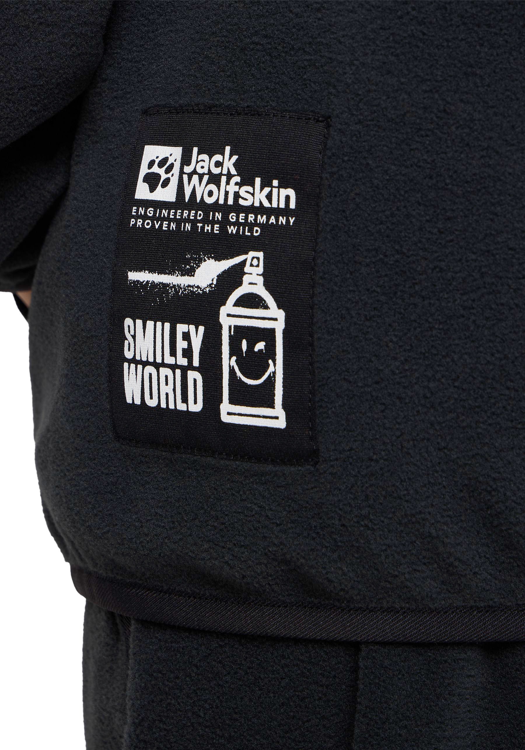 Jack Wolfskin Hoodie »Fleecehoodie SMILEYWORLD für Kinder«