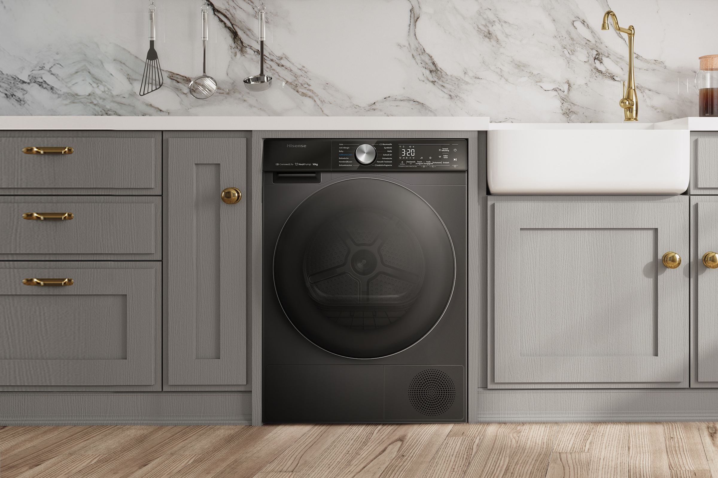 Hisense Wärmepumpentrockner »DH5S102B«, 10 kg