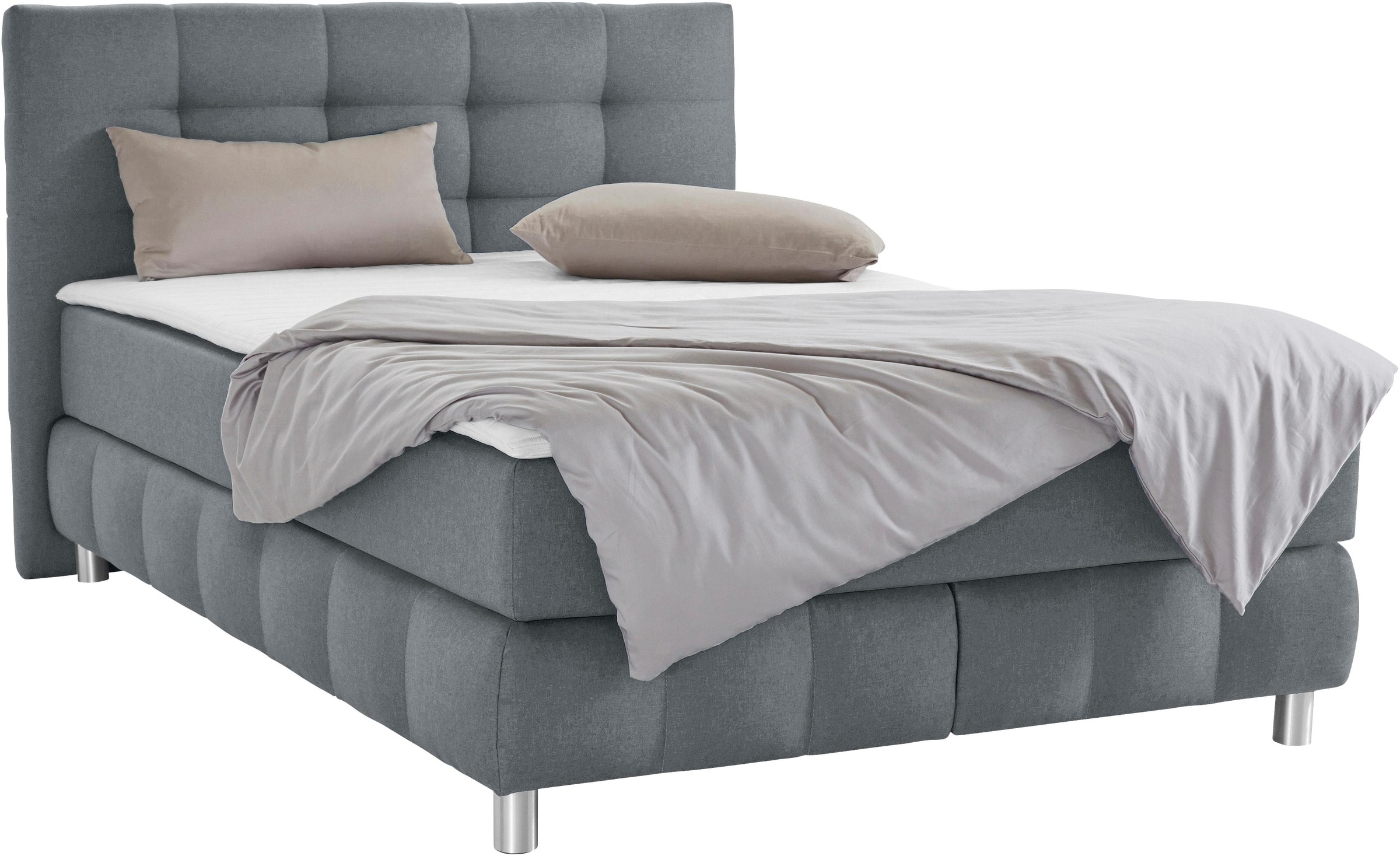 andas Boxspringbett »Salo«, incl. Topper, 6 Breiten, 2 Härtegrade, TFK auch in Härtegrad 4