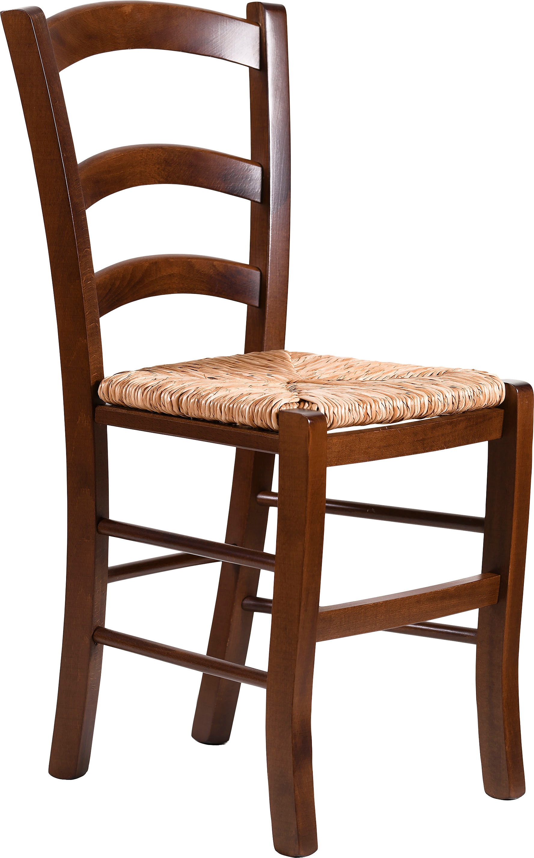 Home affaire Esszimmerstuhl »Super Paesana« (Set) 2 Stk.aus Massivholz Buche mit Sitz aus Grasgeflecht