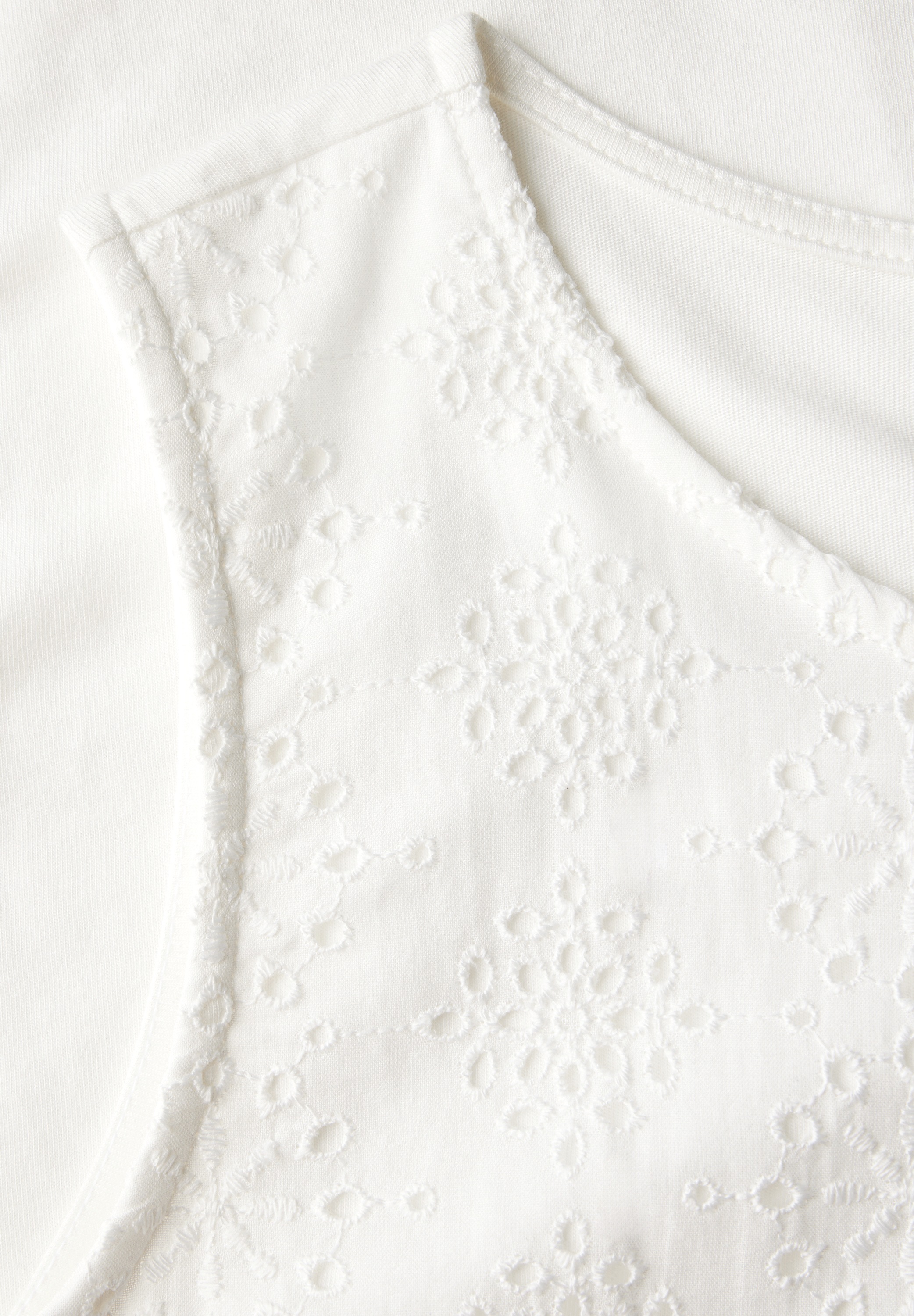 STREET ONE Shirttop, mit Zierstickerei