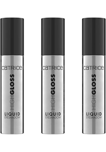 Lidschatten »High Gloss Liquid Eyeshadow«, (Set, 3 tlg.)