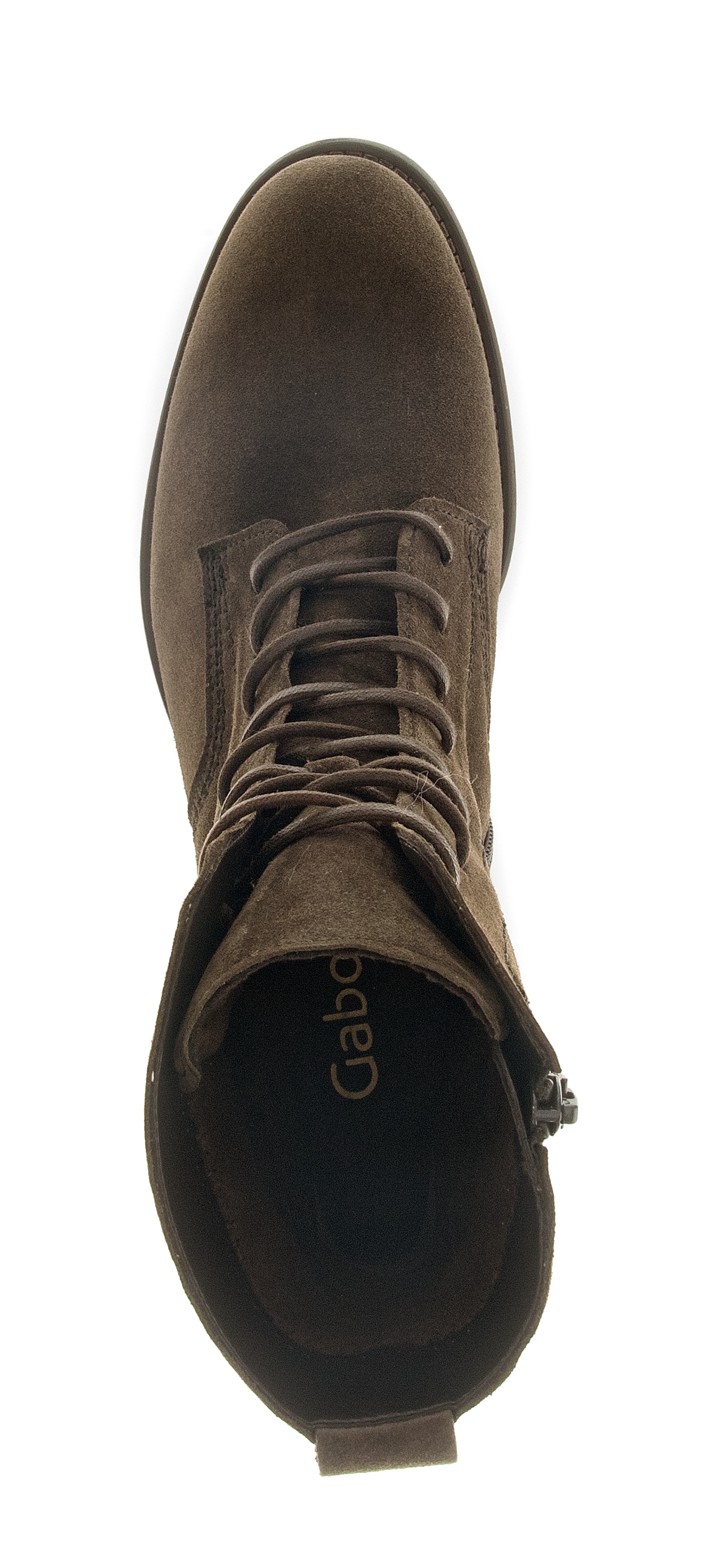 Gabor Schnürstiefelette, Blockabsatz, Schnürboots, Herbtboots mit herausnehmbarer Fußbett