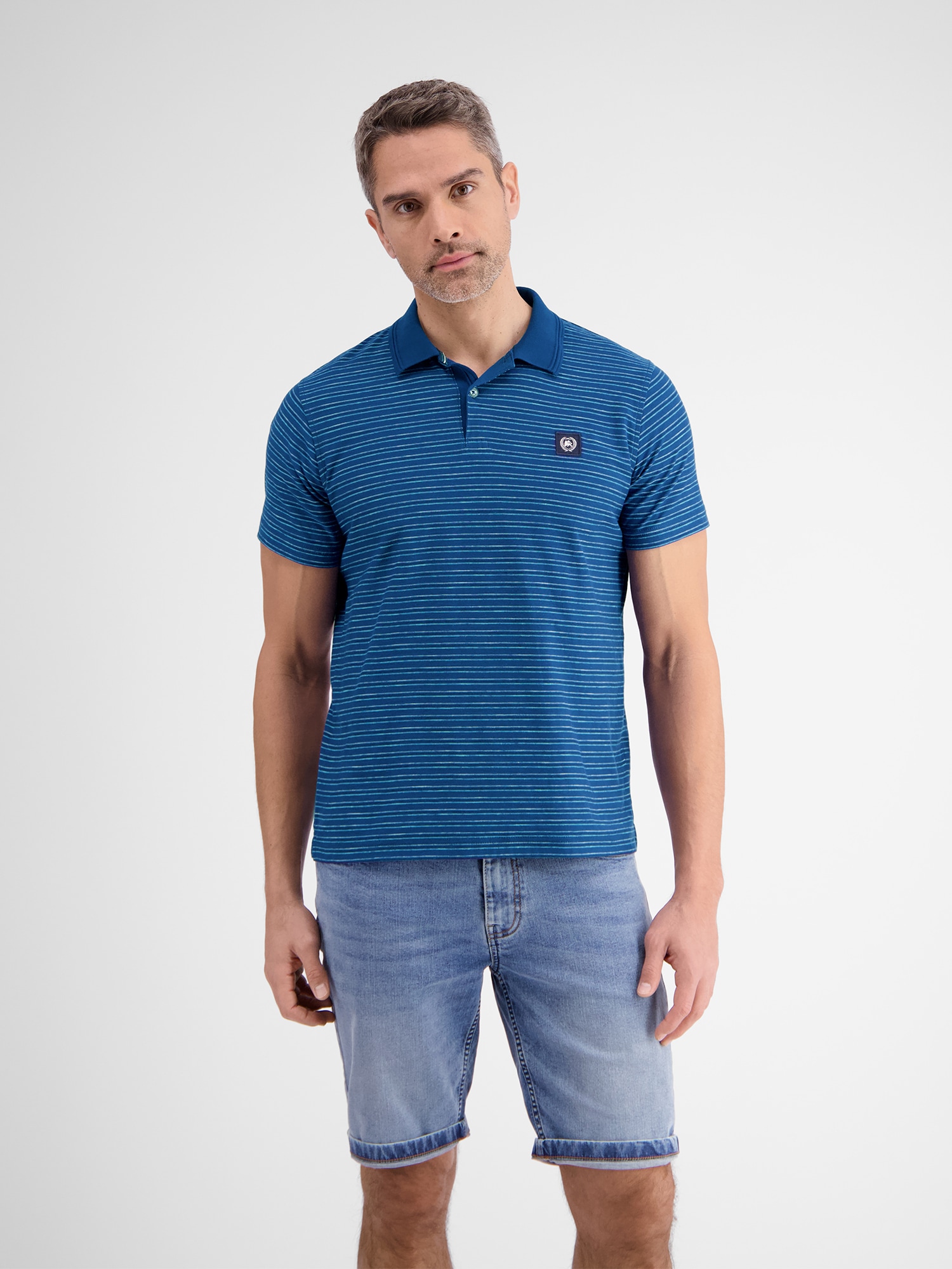 LERROS Poloshirt »LERROS Herren Poloshirt, gestreift«