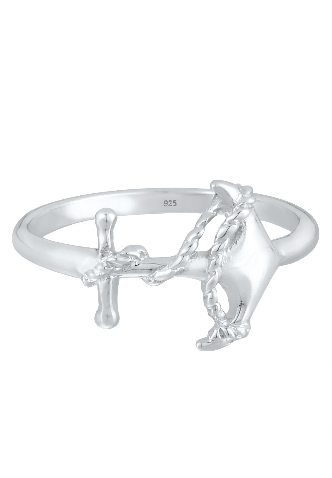 Elli Silberring »Ring Anker Symbol Maritim 925 Sterling Silber«