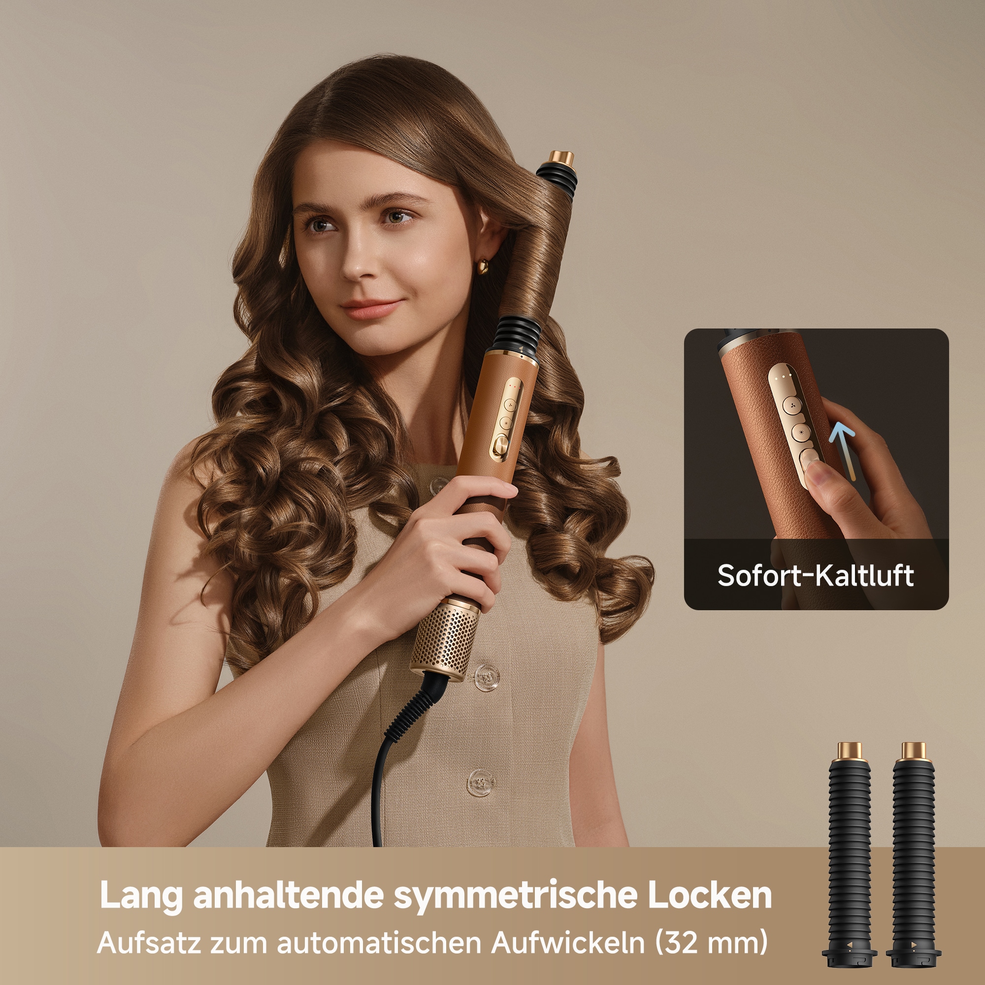 Dreame Haarstyler »AirStyle Pro 2« Multi-Haarstyler, Lockenwickler, Hitzeschutz