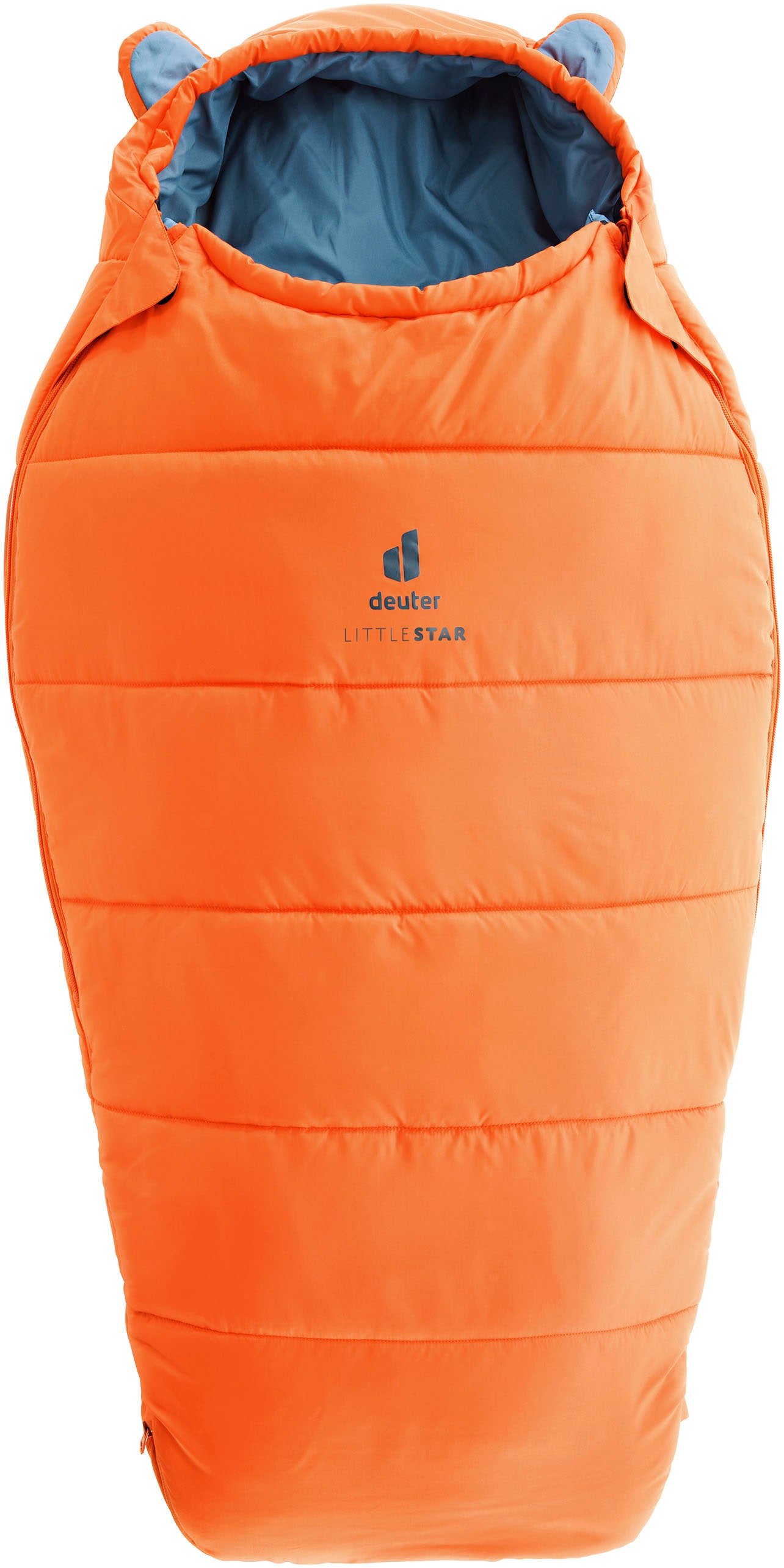 Deuter Kinderschlafsack »LITTLE STAR - für Kinder« Körpergröße bis 95–130 cm in orange, Größe L: 95 cm