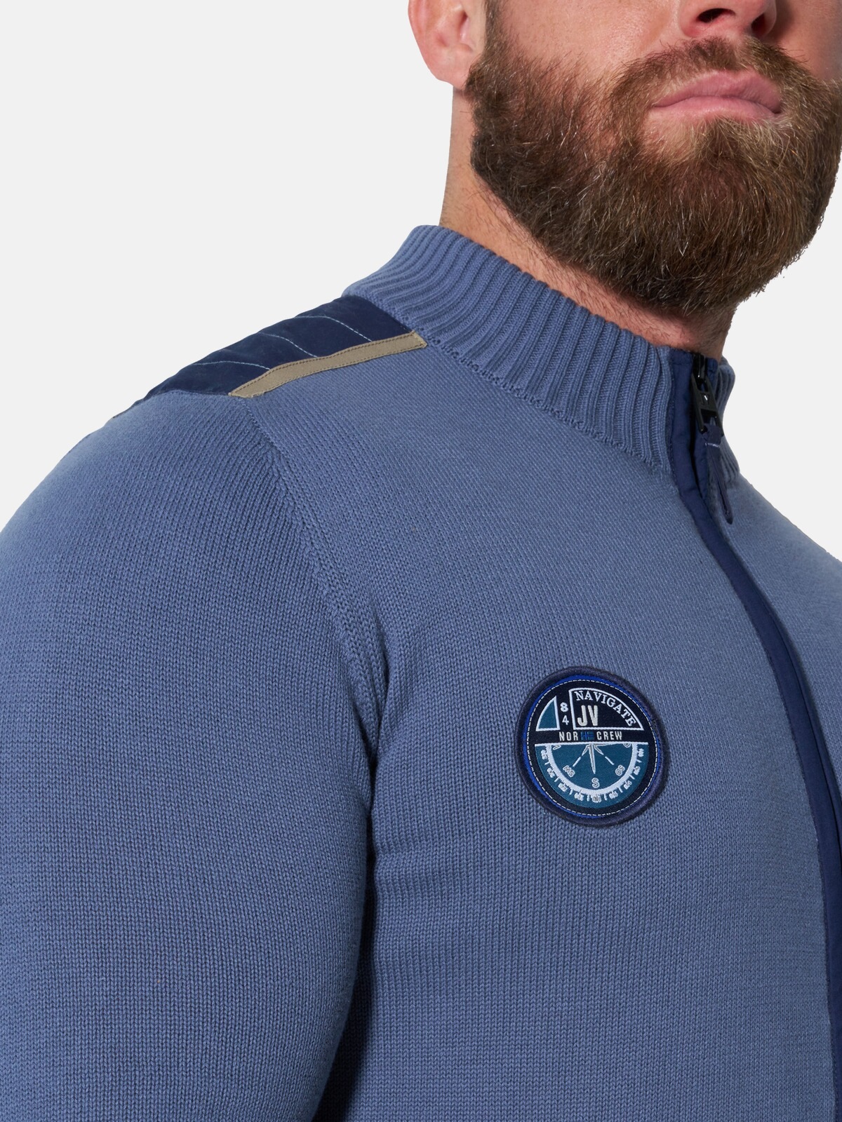 Jan Vanderstorm Strickjacke »Strickjacke ARNAR«