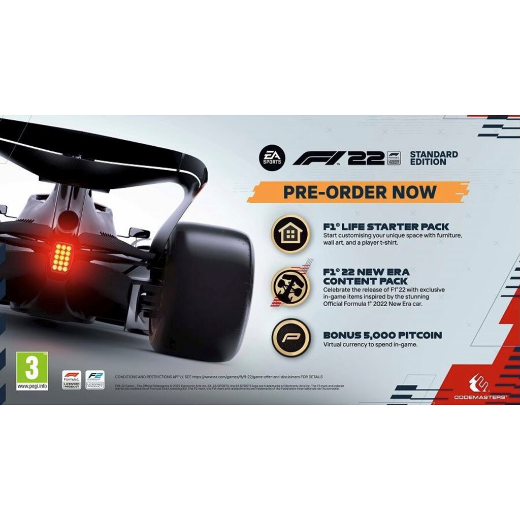 Electronic Arts Spielesoftware »F1 2022«, PlayStation 5