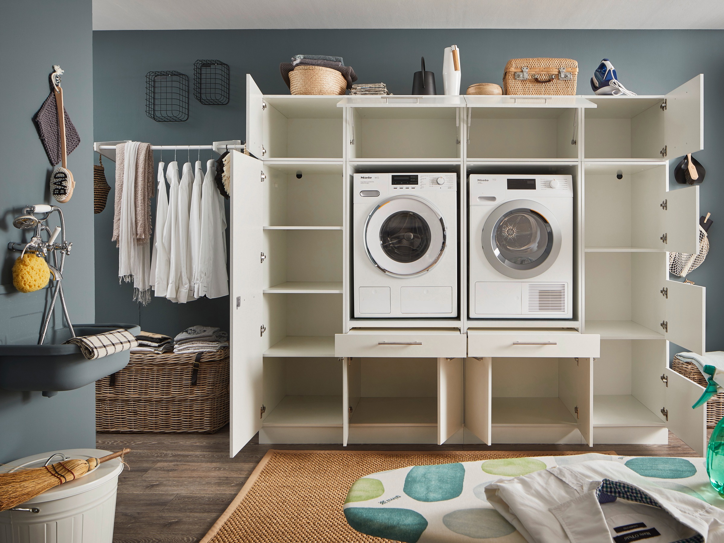 Laundreezy Mehrzweckschrank-Set »LAUNDREEZY LDSK15«